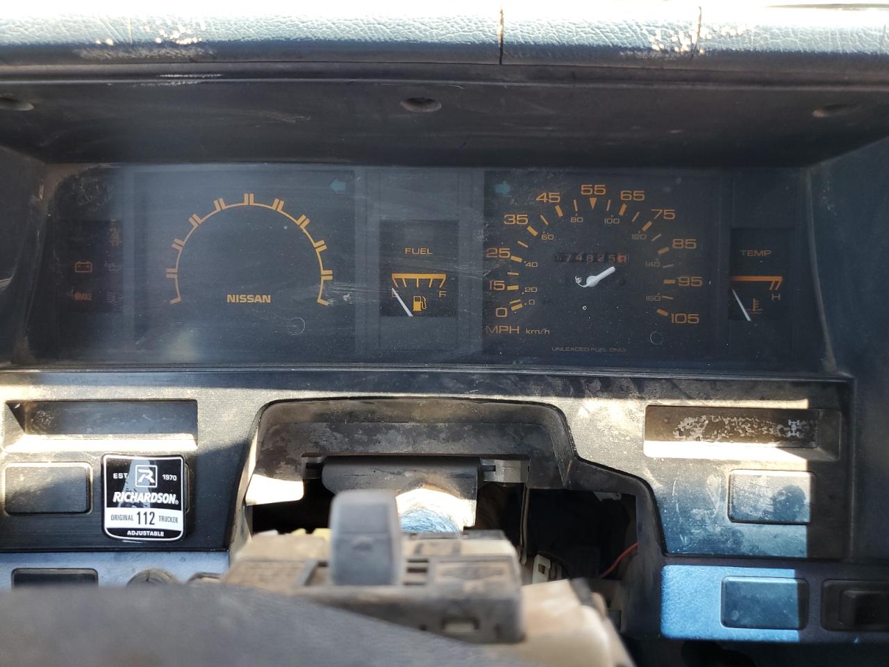 1987 Nissan D21 Short Bed   Blue vin: 1N6ND11Y5HC306798