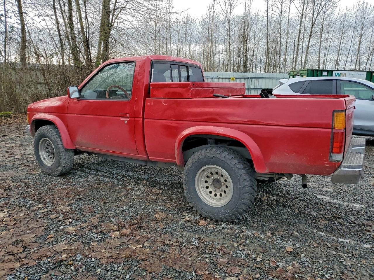 1988 Nissan D21 Short Bed Red vin: 1N6ND11Y7JC333409