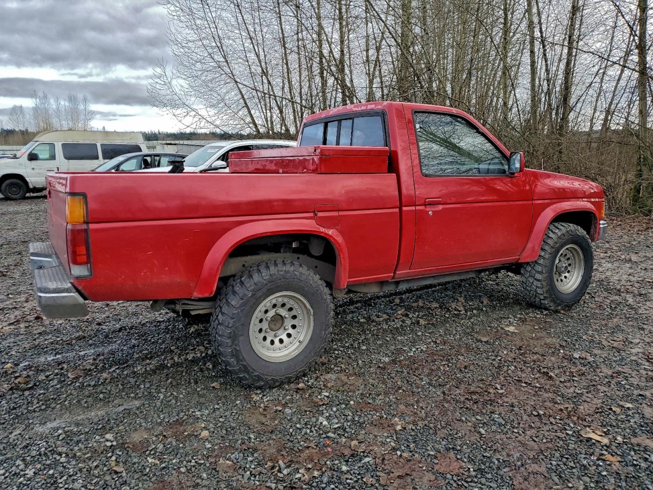 1988 Nissan D21 Short Bed Red vin: 1N6ND11Y7JC333409