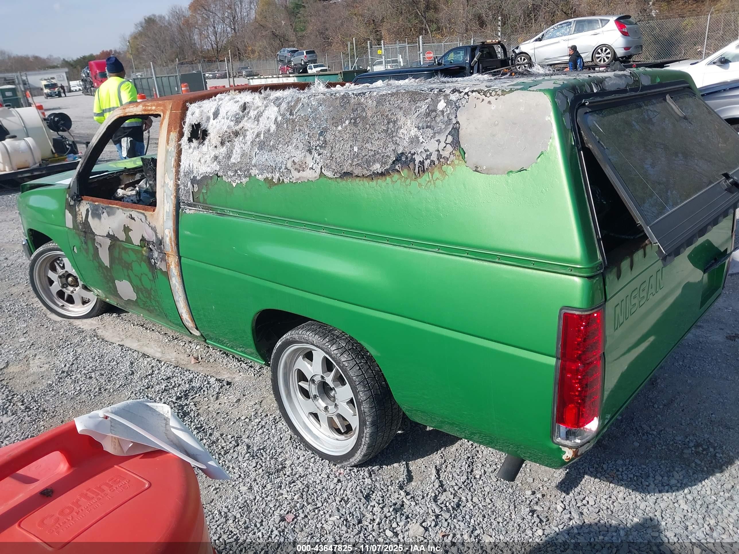 1991 Nissan Truck Short Wheelbase Green vin: 1N6SD11S0MC305566