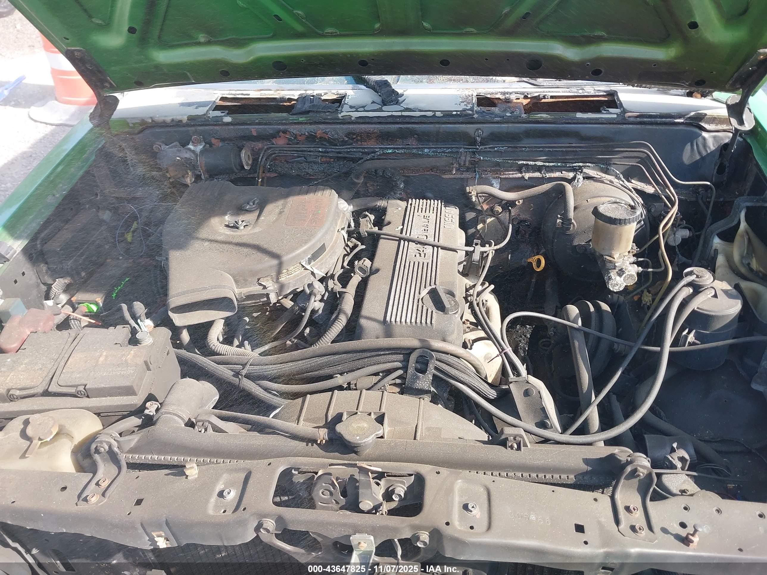 1991 Nissan Truck Short Wheelbase Green vin: 1N6SD11S0MC305566