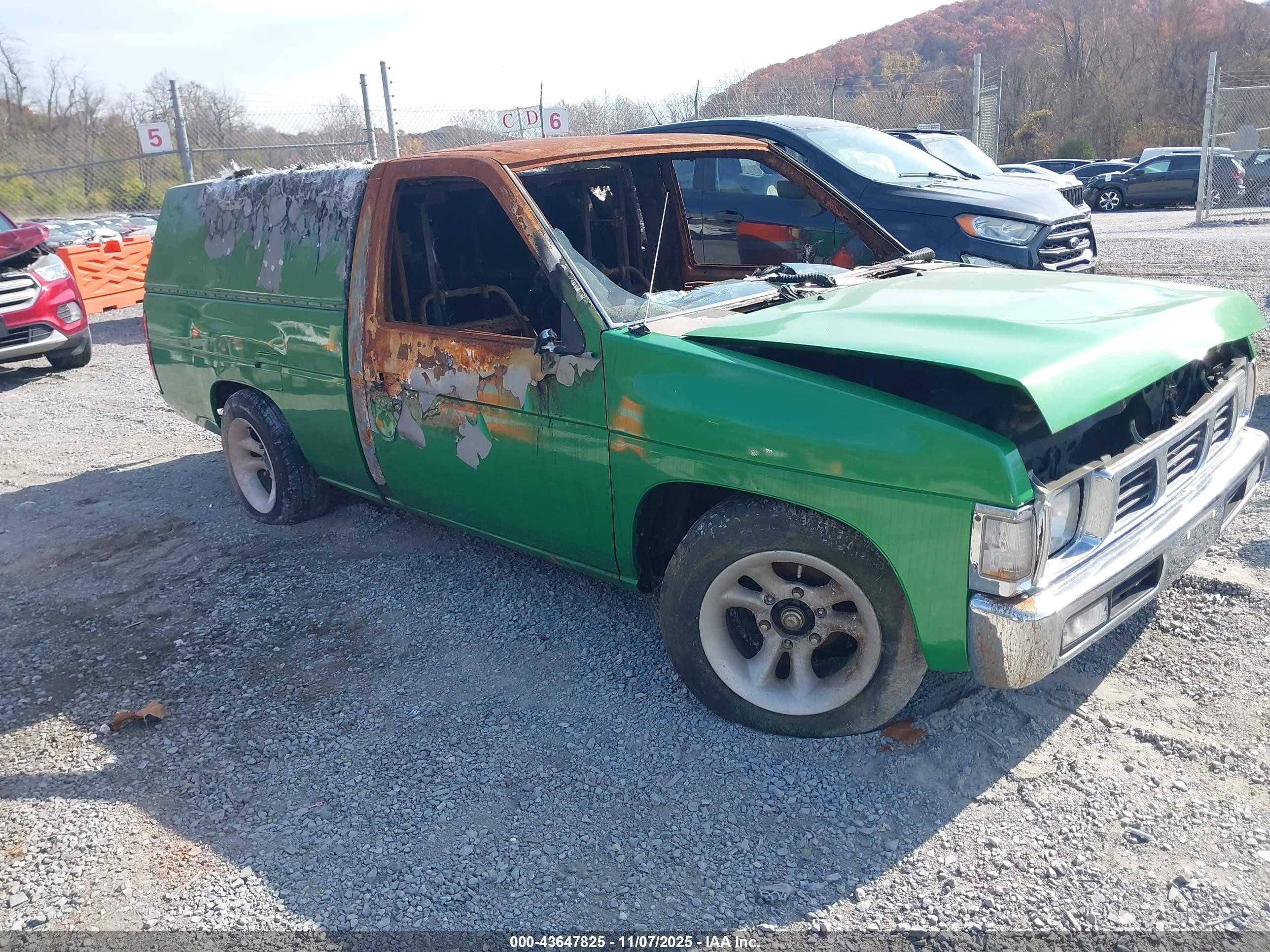 1991 Nissan Truck Short Wheelbase Green vin: 1N6SD11S0MC305566