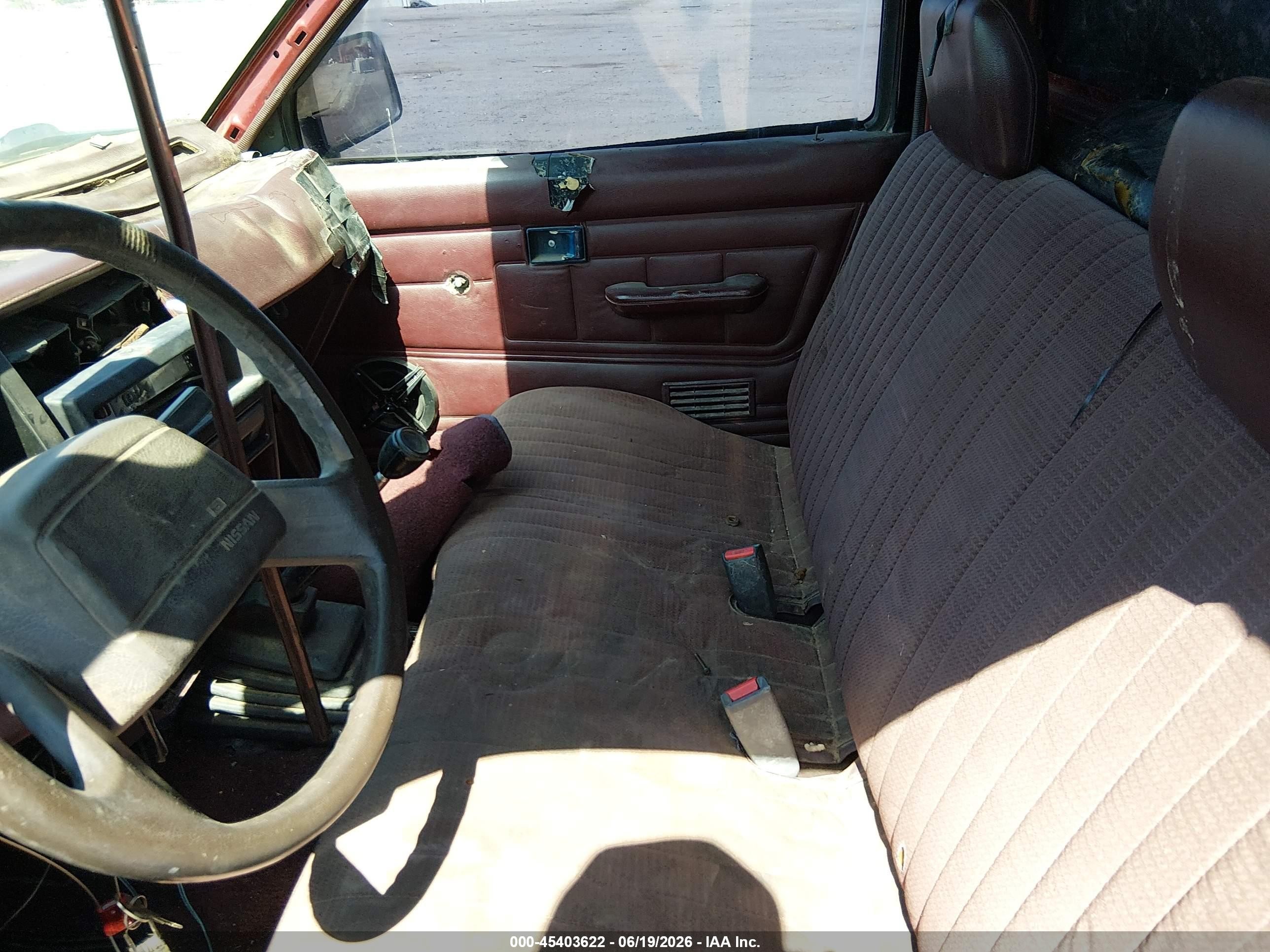 1991 Nissan Truck Short Wheelbase Black vin: 1N6SD11S0MC336154