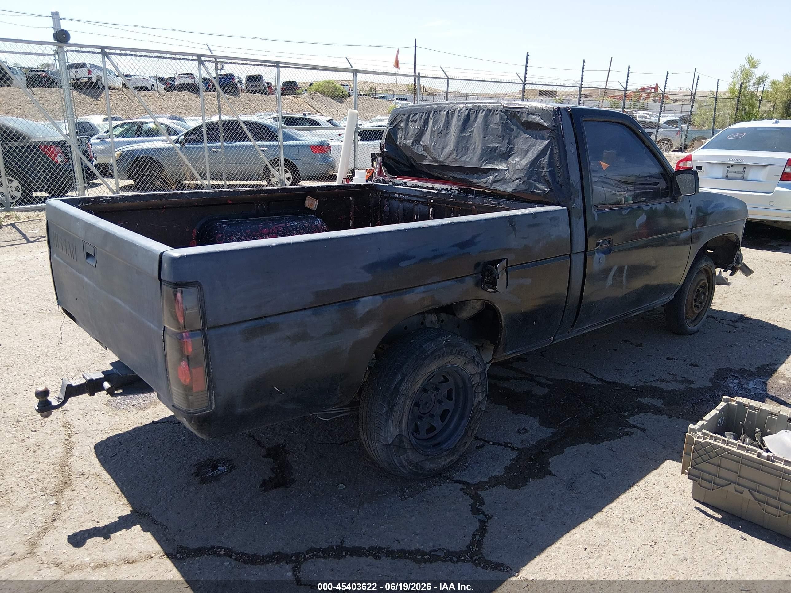 1991 Nissan Truck Short Wheelbase Black vin: 1N6SD11S0MC336154