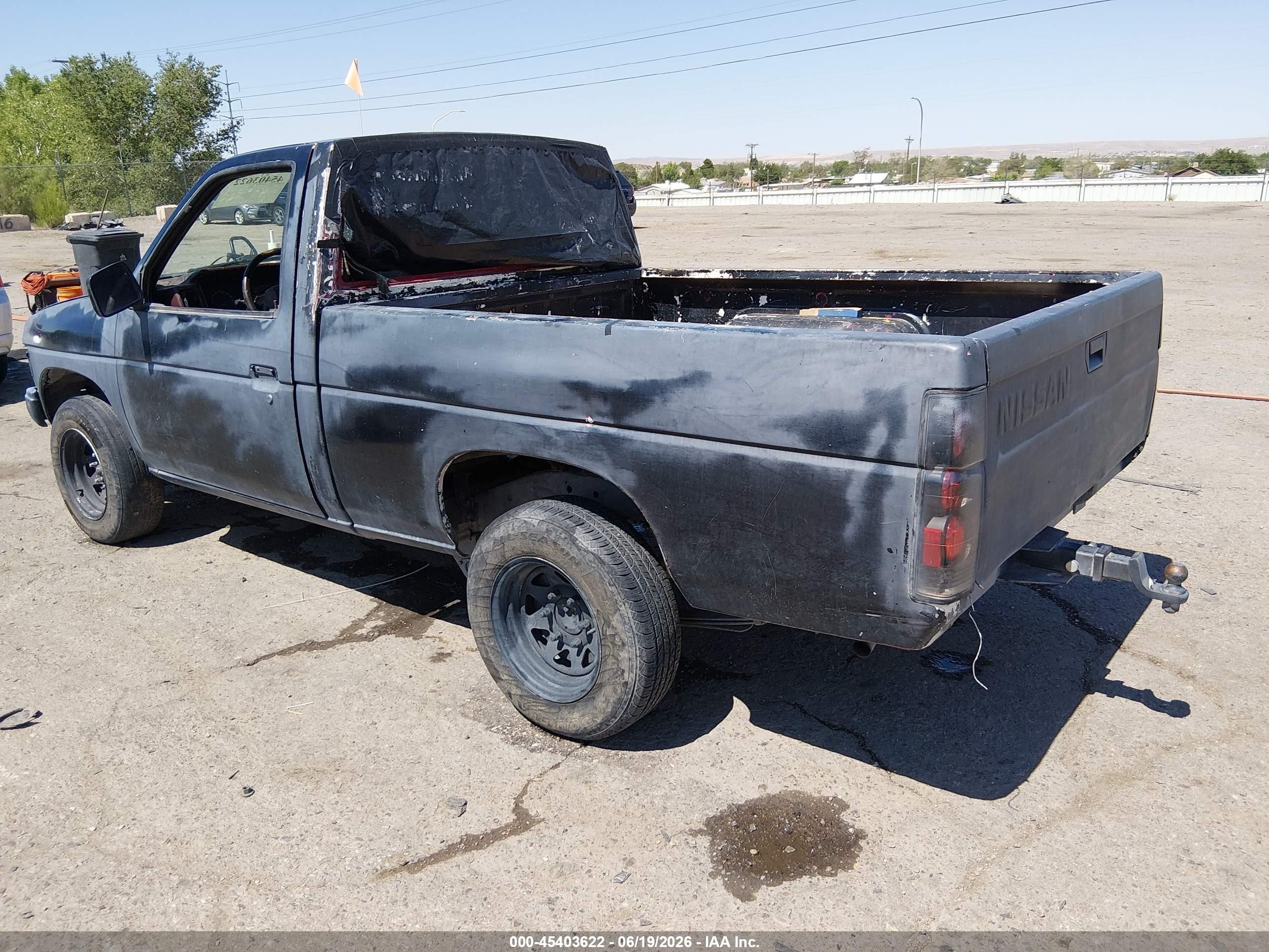 1991 Nissan Truck Short Wheelbase Black vin: 1N6SD11S0MC336154