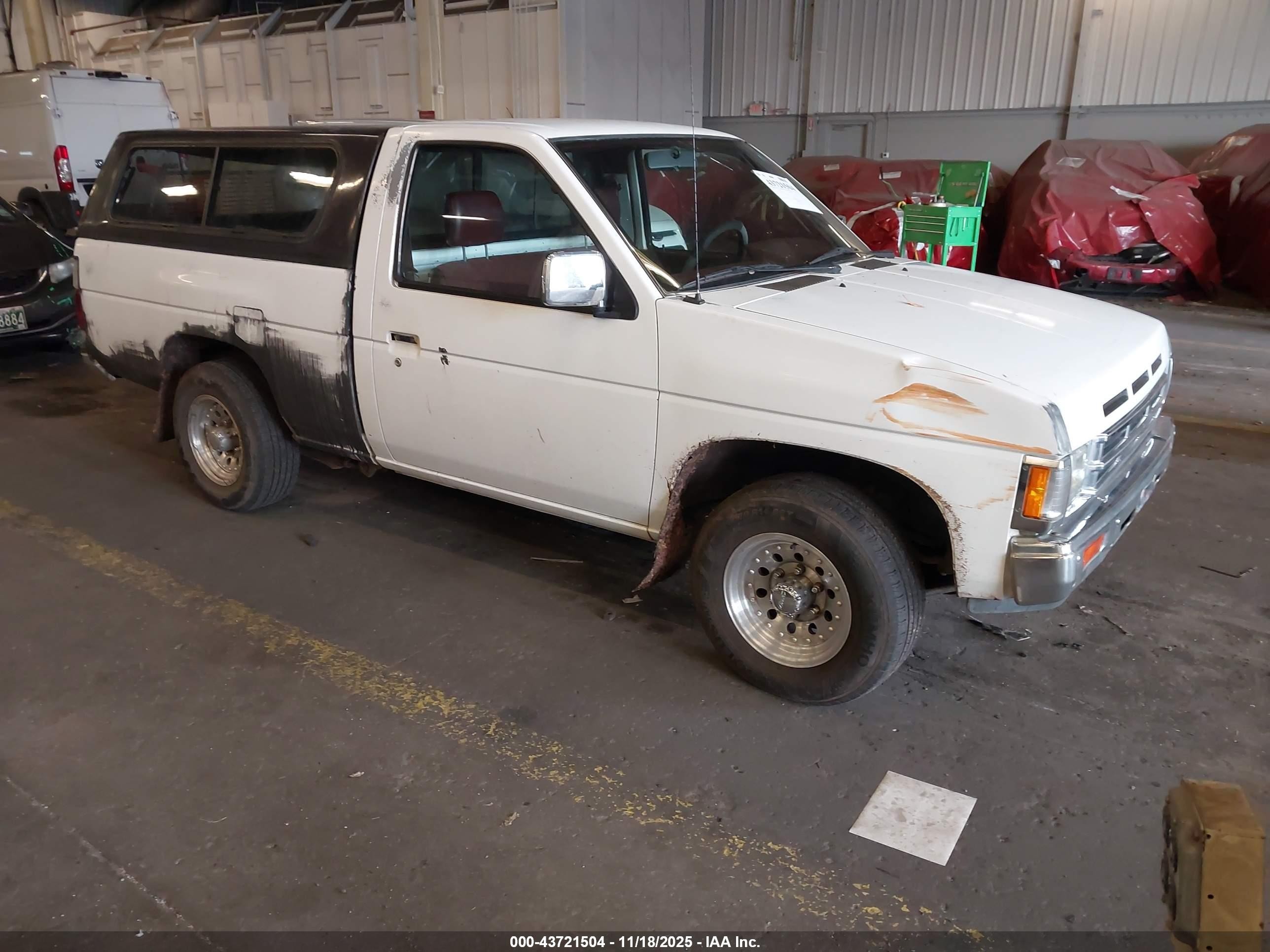 1991 Nissan Truck Short Wheelbase White vin: 1N6SD11S0MC366223