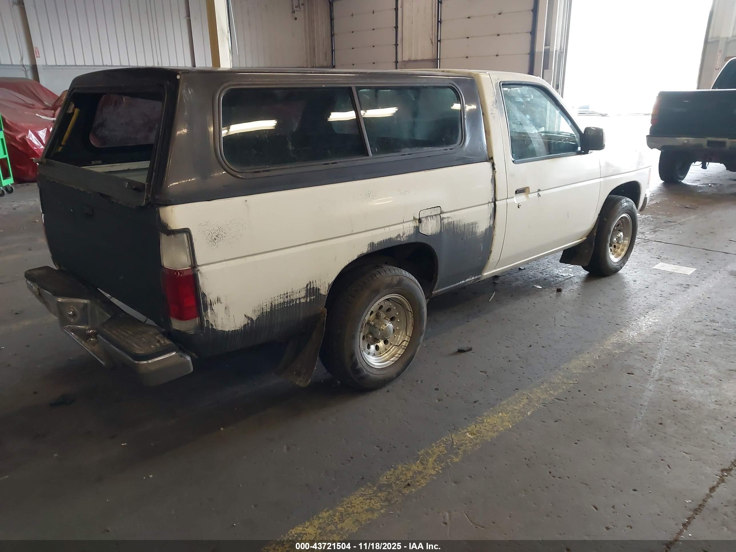 1991 Nissan Truck Short Wheelbase White vin: 1N6SD11S0MC366223