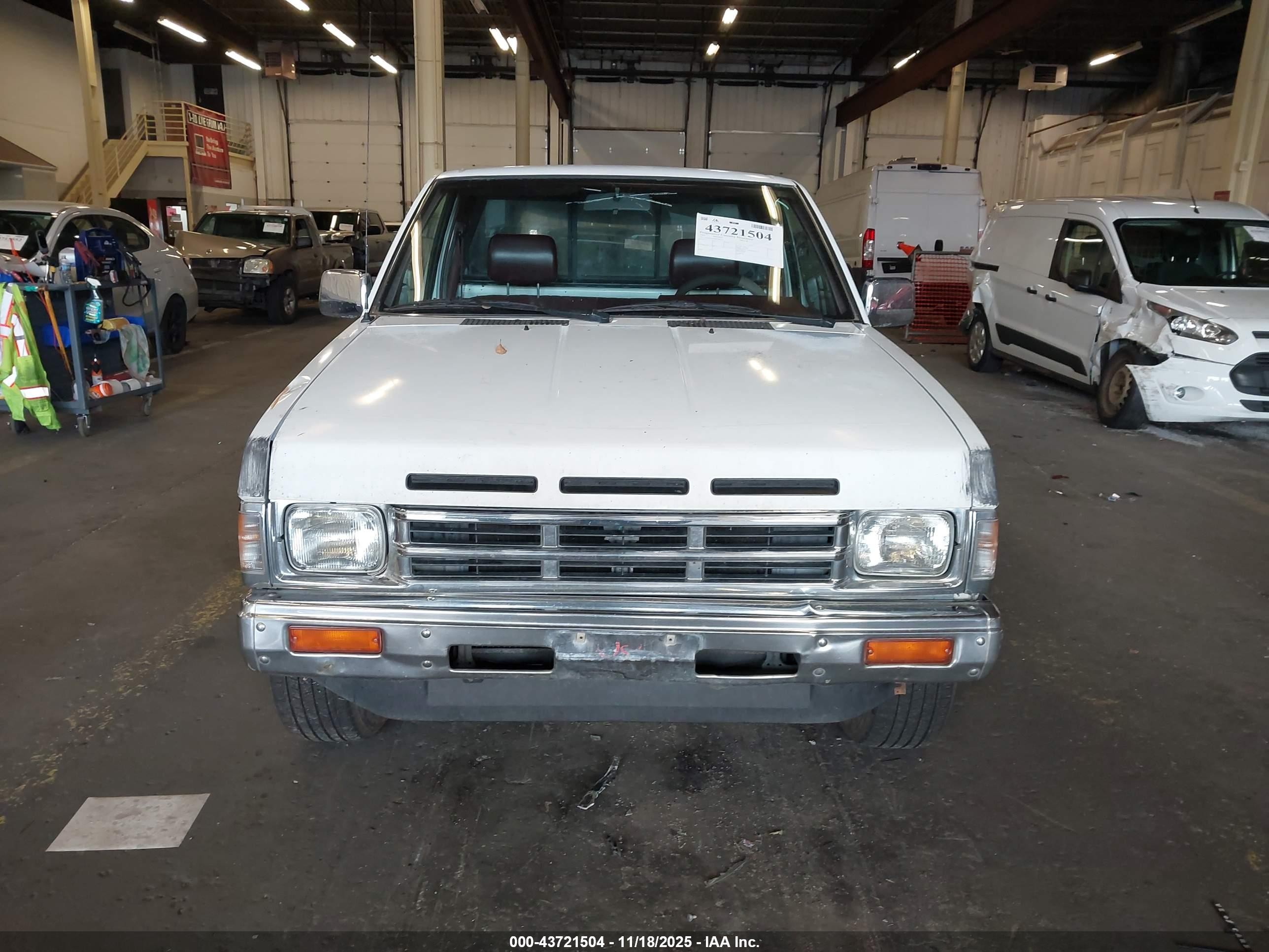 1991 Nissan Truck Short Wheelbase White vin: 1N6SD11S0MC366223