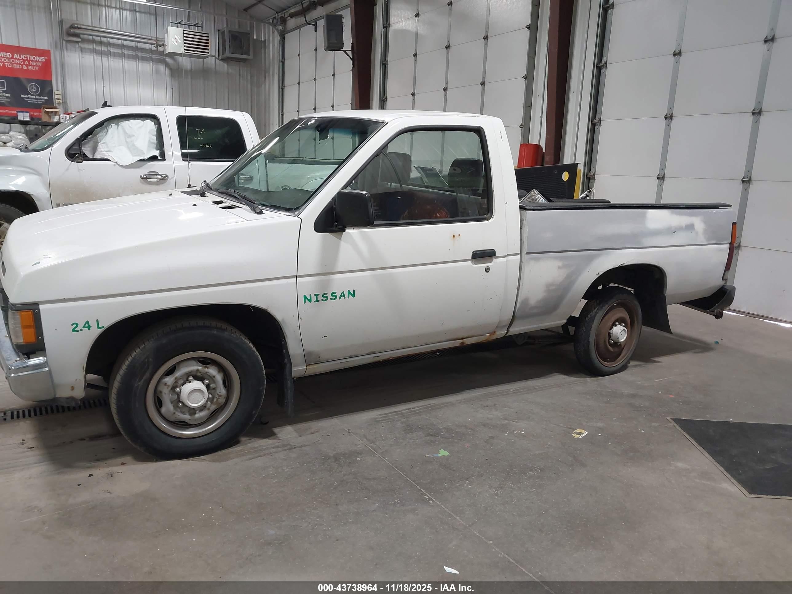 1991 Nissan Truck Short Wheelbase White vin: 1N6SD11S0MC376198