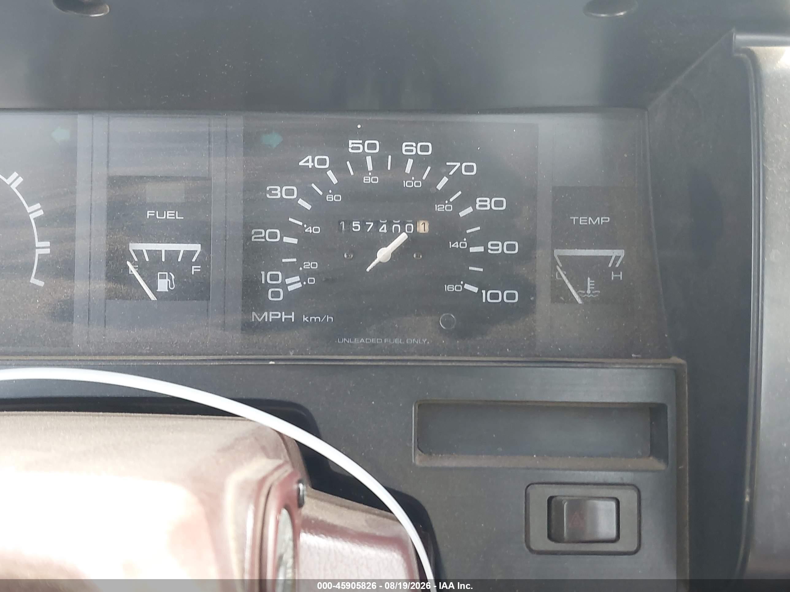 1991 Nissan Truck Short Wheelbase Burgundy vin: 1N6SD11S0MC416683