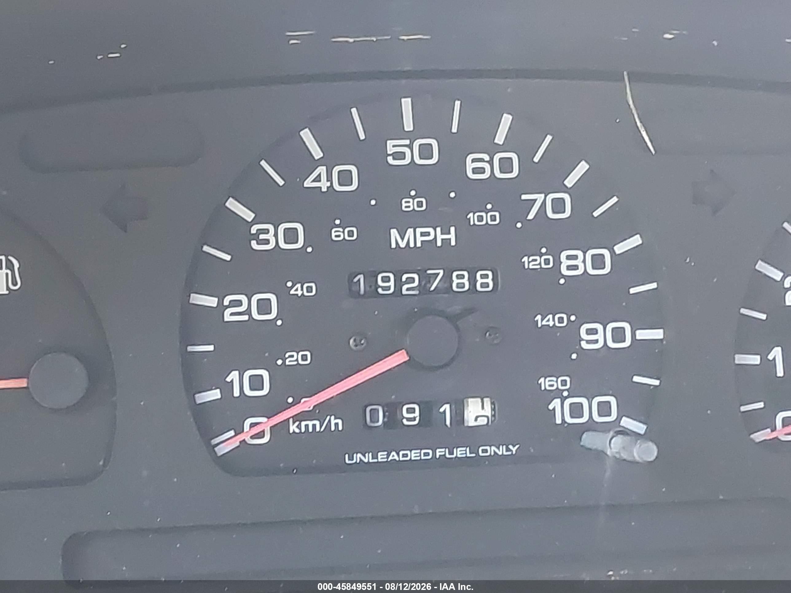 1997 Nissan 4x2 Truck Xe Red vin: 1N6SD11S0VC356423