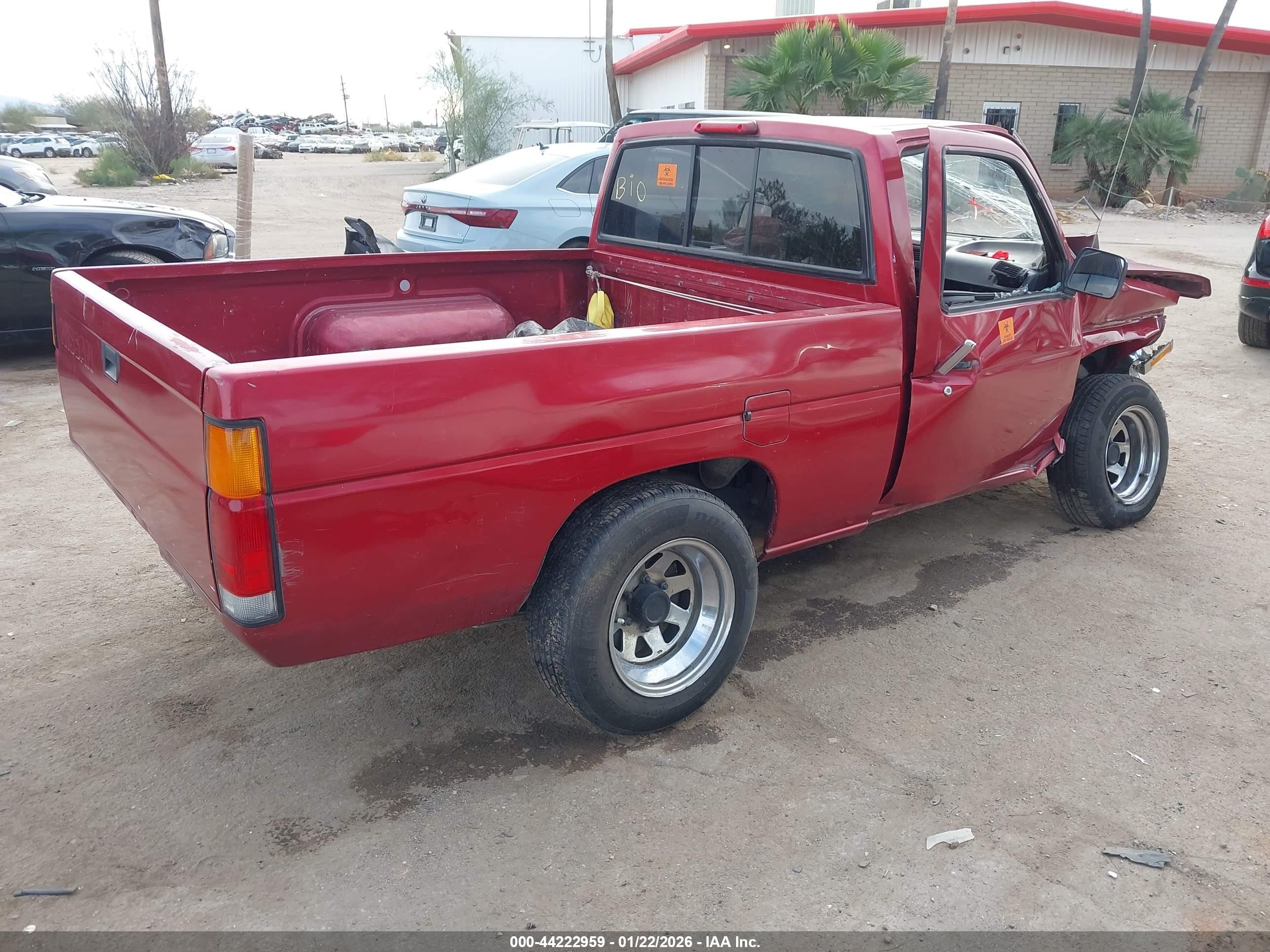 1997 Nissan 4x2 Truck Xe Red vin: 1N6SD11S0VC410934