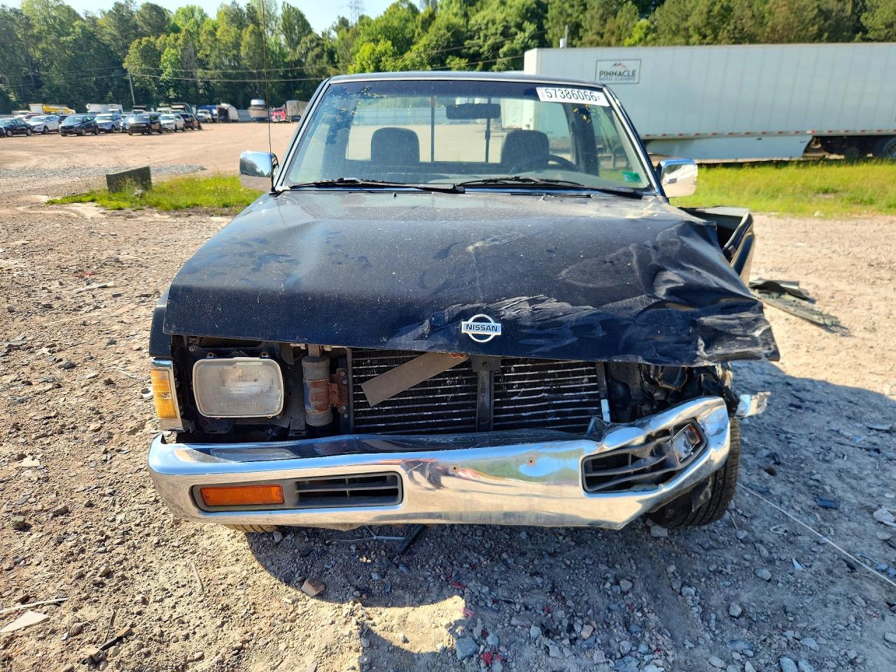1997 Nissan Truck Black vin: 1N6SD11S0VC415454