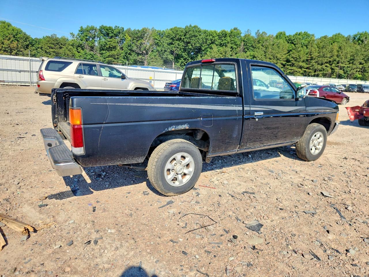 1997 Nissan Truck Black vin: 1N6SD11S0VC415454
