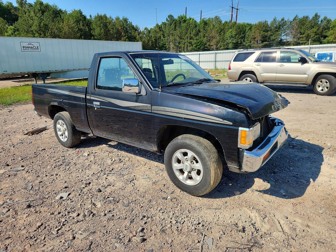 1997 Nissan Truck Black vin: 1N6SD11S0VC415454