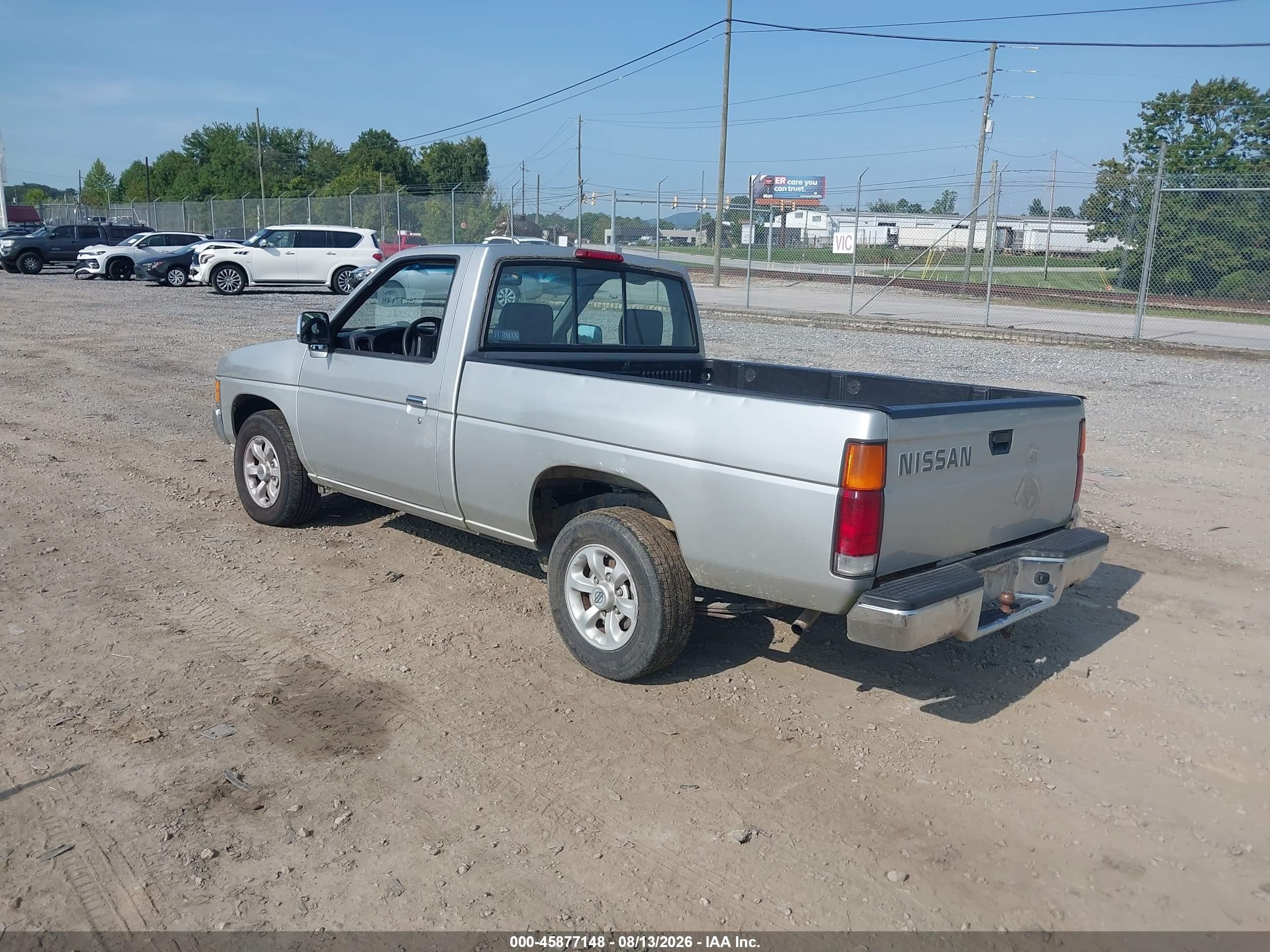 1997 Nissan 4x2 Truck Xe Silver vin: 1N6SD11S0VC419598