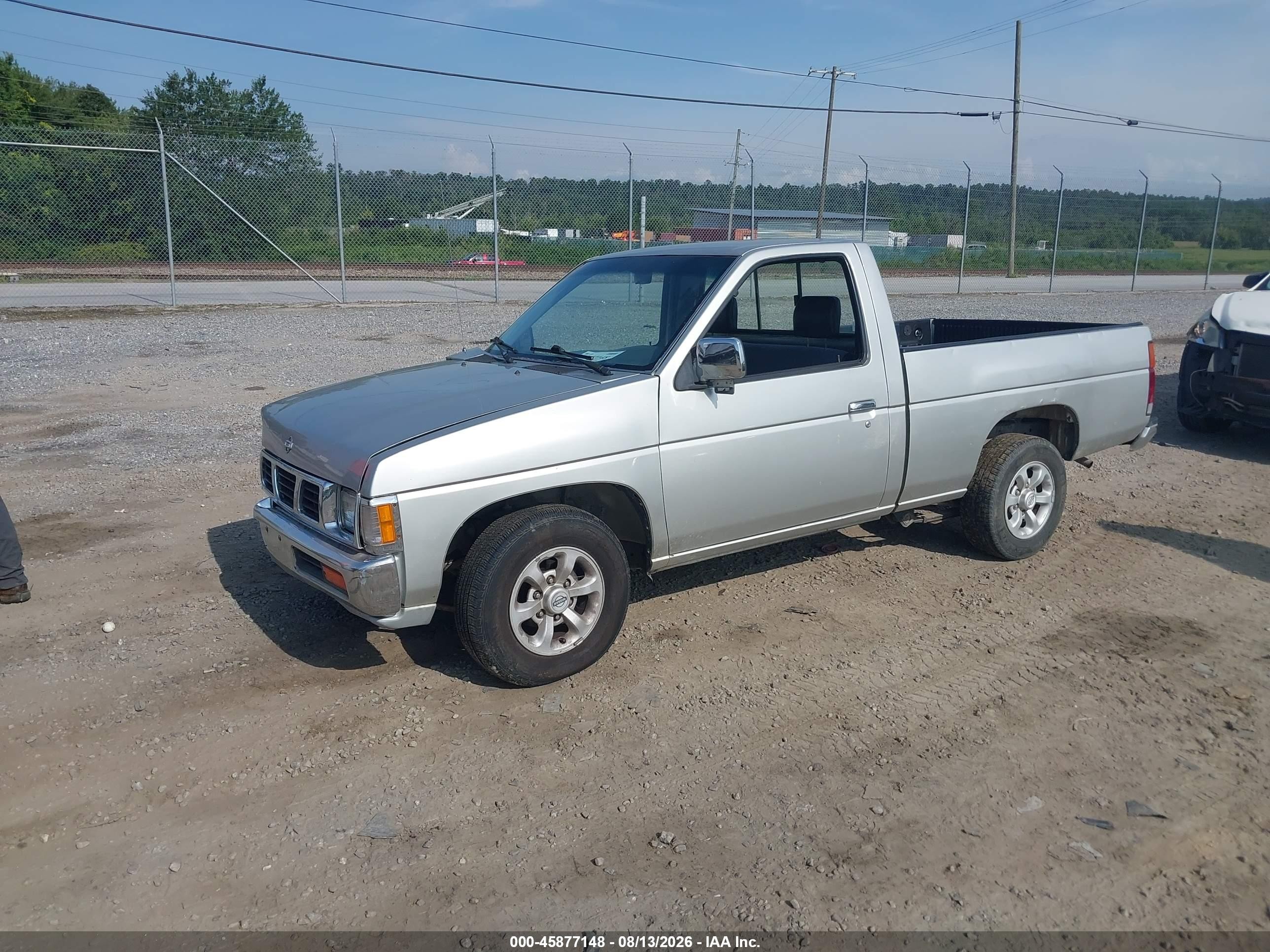 1997 Nissan 4x2 Truck Xe Silver vin: 1N6SD11S0VC419598