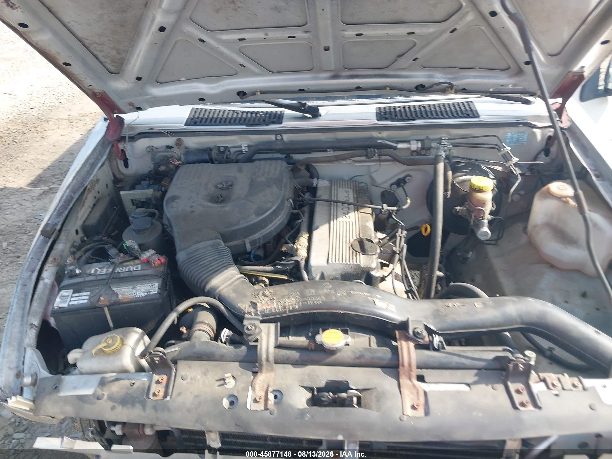 1997 Nissan 4x2 Truck Xe Silver vin: 1N6SD11S0VC419598