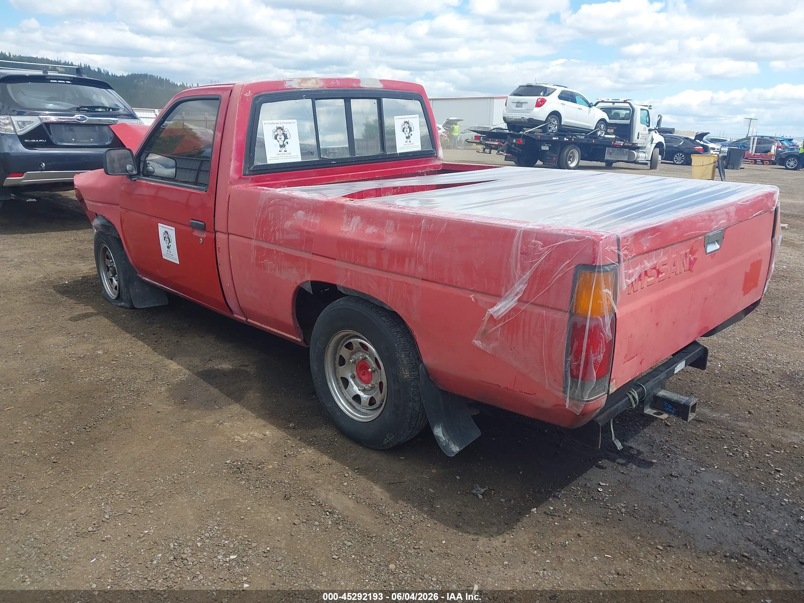 1991 Nissan Truck Short Wheelbase Красный vin: 1N6SD11S1MC327284
