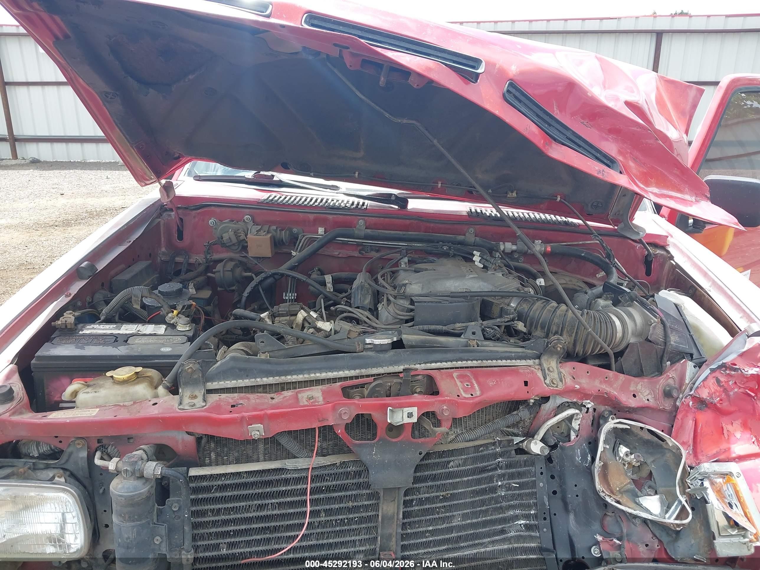 1991 Nissan Truck Short Wheelbase Красный vin: 1N6SD11S1MC327284