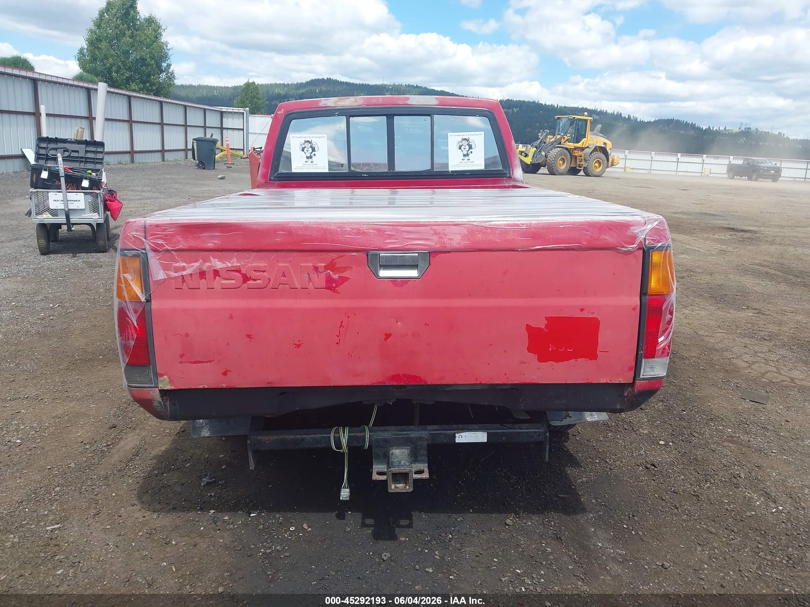 1991 Nissan Truck Short Wheelbase Красный vin: 1N6SD11S1MC327284