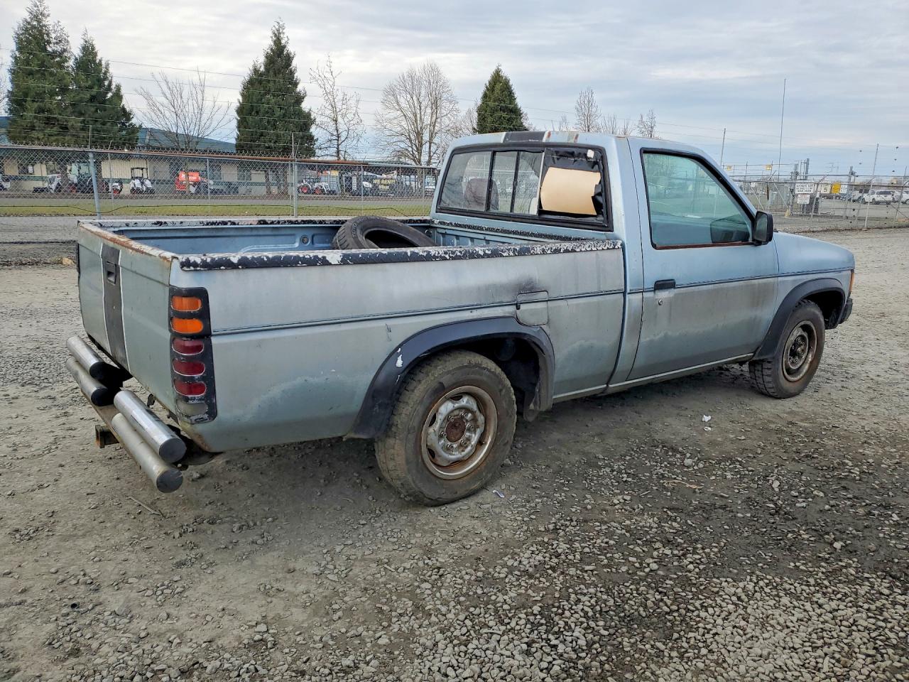 1991 Nissan Truck Short Wheelbase Silver vin: 1N6SD11S1MC367865
