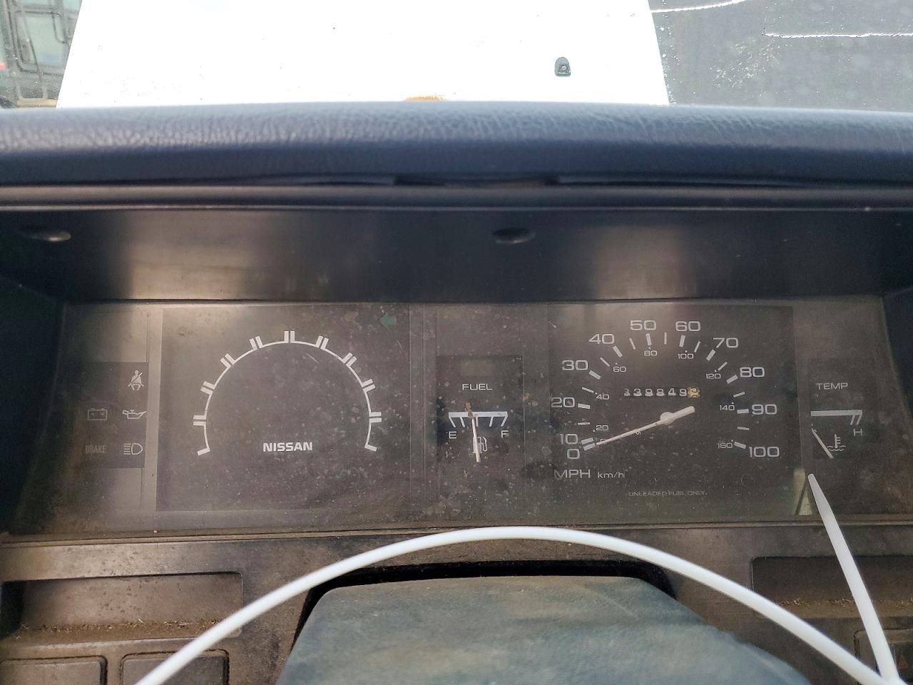 1991 Nissan Truck Short Wheelbase Silver vin: 1N6SD11S1MC367865