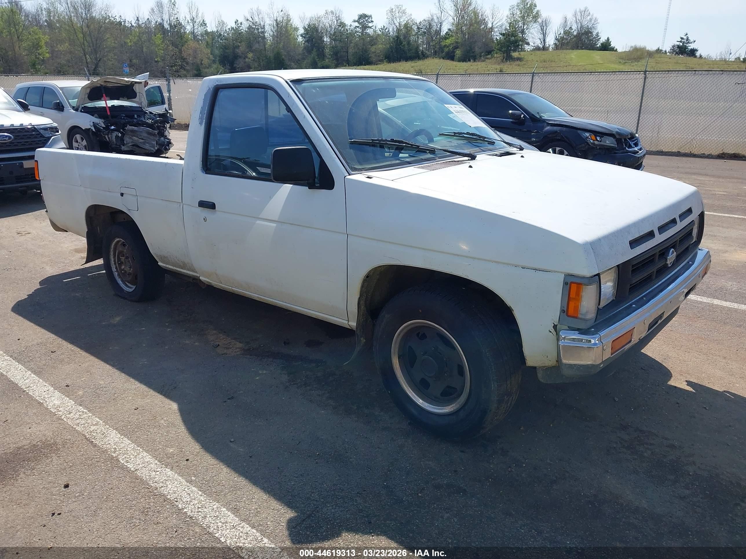 1991 Nissan Truck Short Wheelbase White vin: 1N6SD11S1MC388165