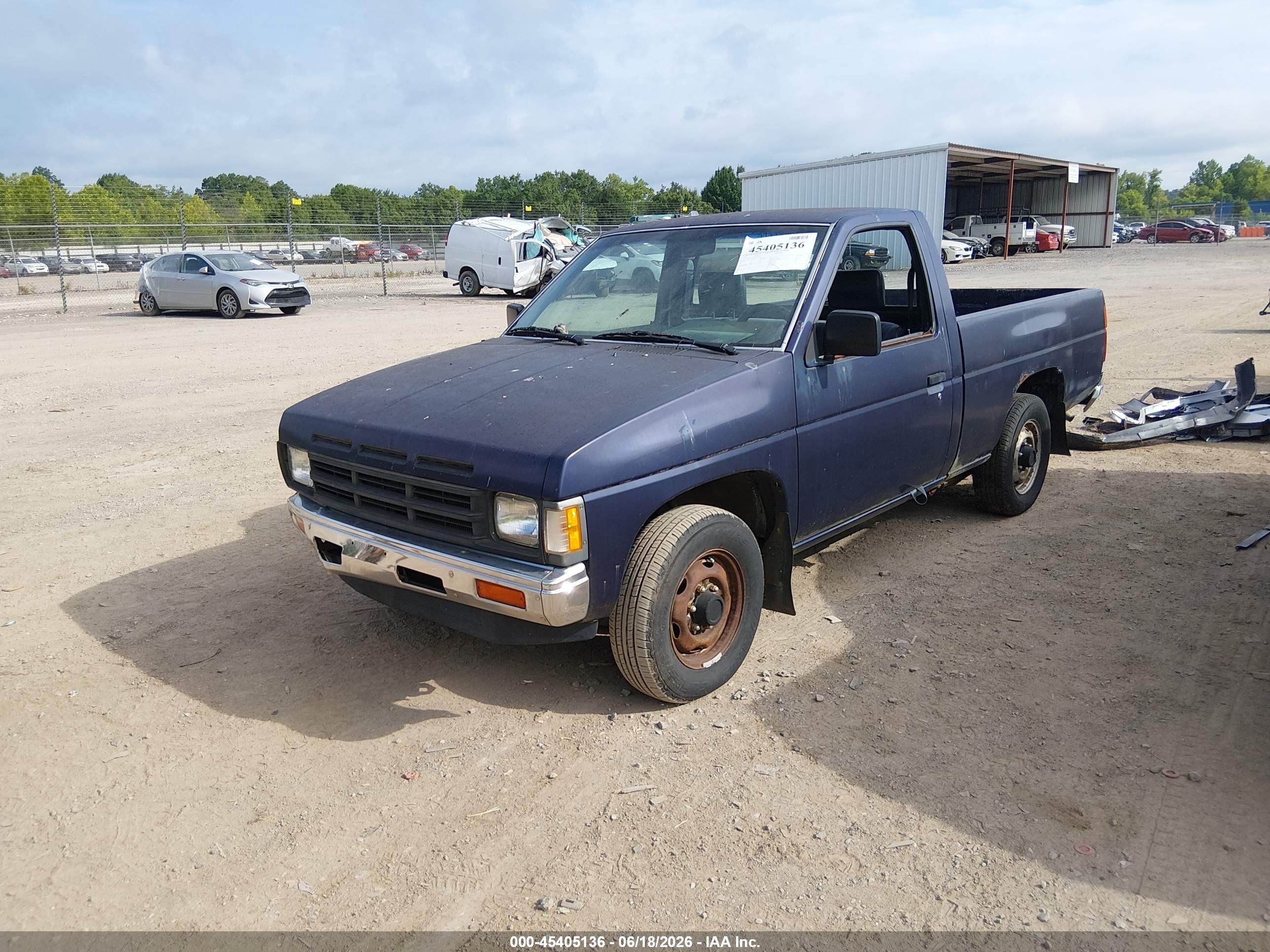 1991 Nissan Truck Short Wheelbase Синий vin: 1N6SD11S1MC425747