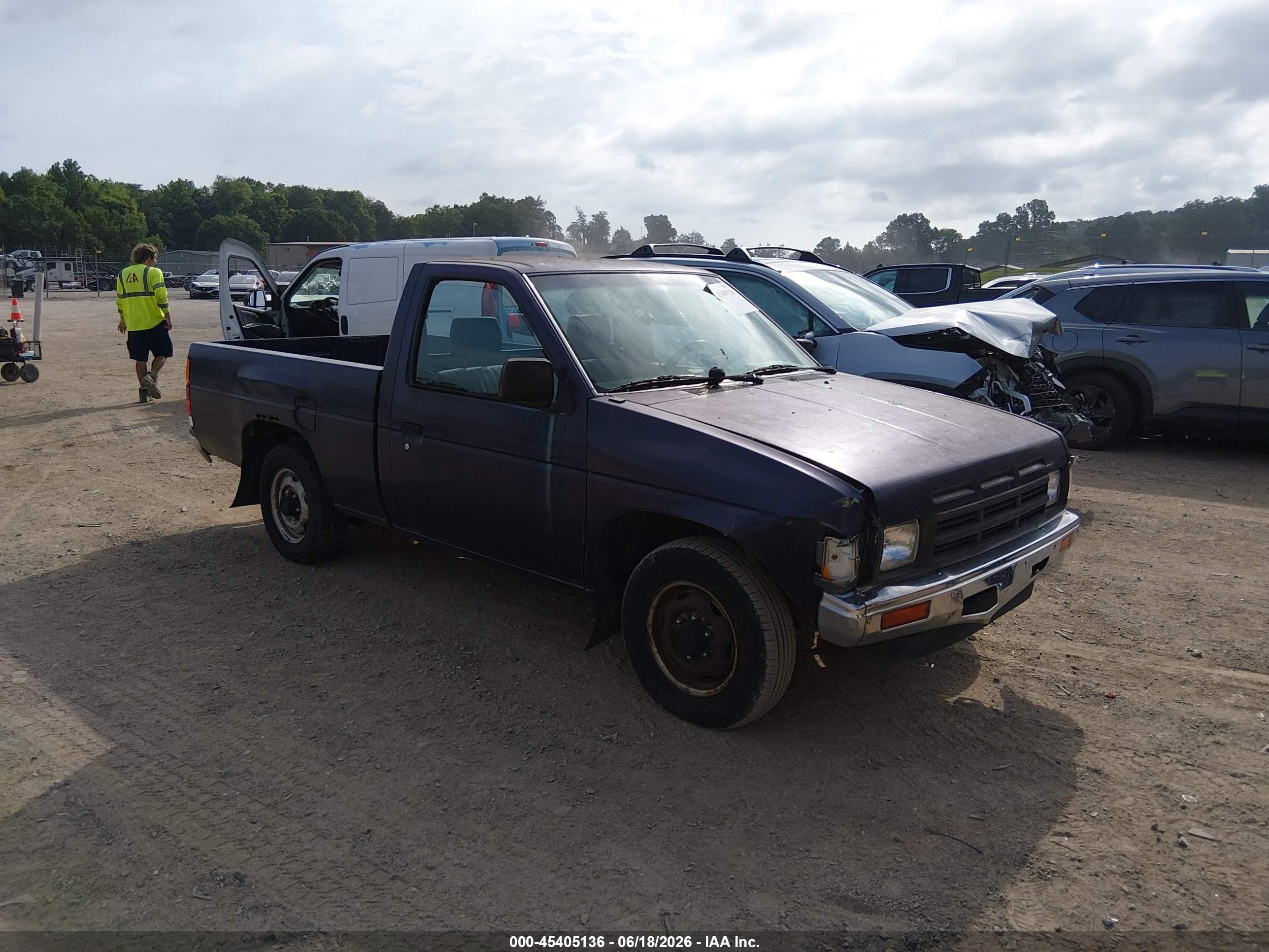 1991 Nissan Truck Short Wheelbase Синий vin: 1N6SD11S1MC425747