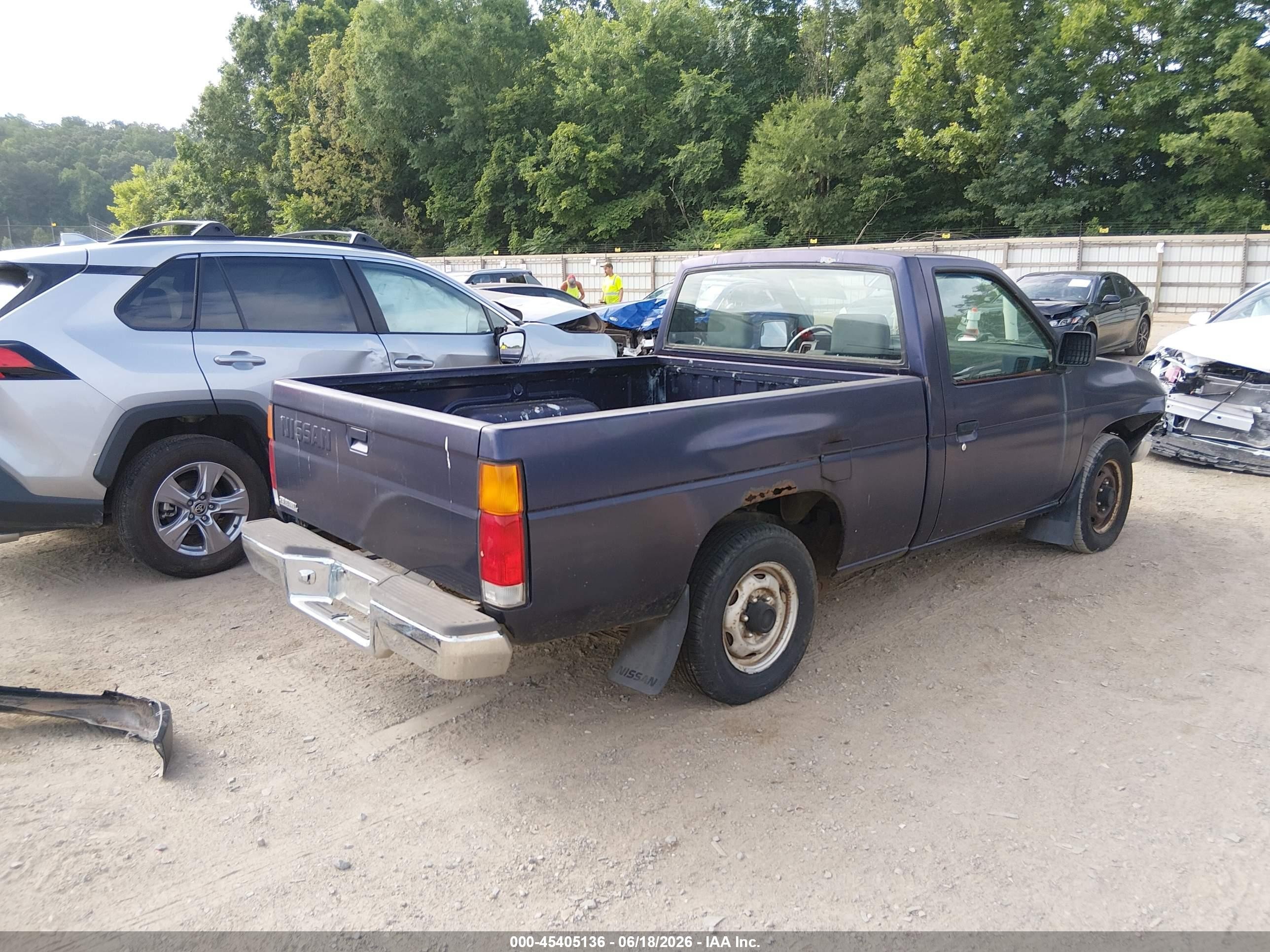 1991 Nissan Truck Short Wheelbase Синий vin: 1N6SD11S1MC425747
