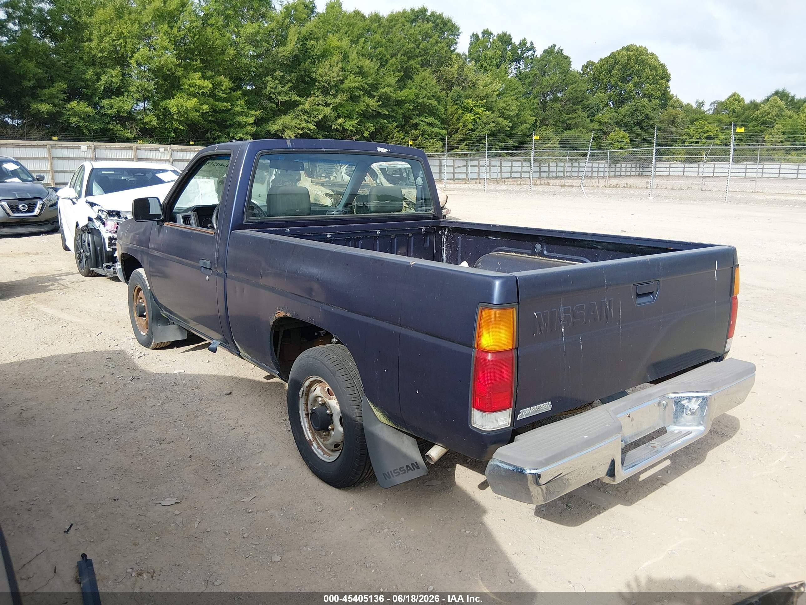 1991 Nissan Truck Short Wheelbase Синий vin: 1N6SD11S1MC425747