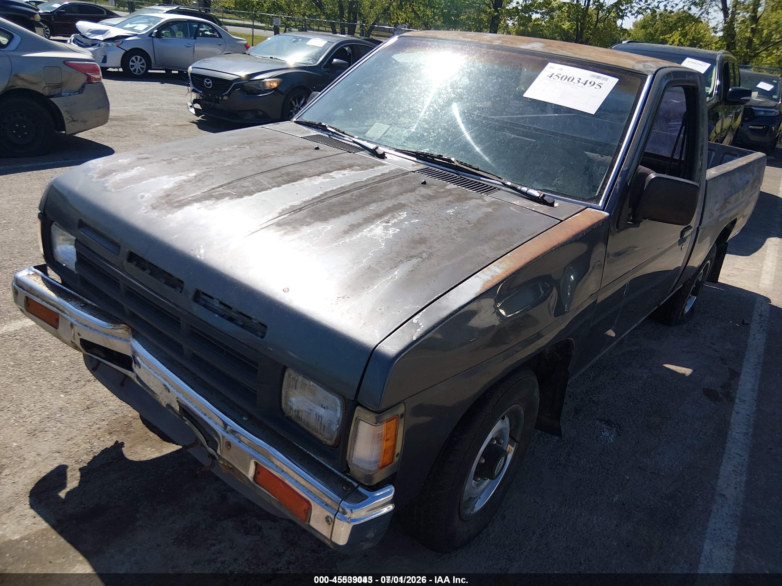 1992 Nissan Truck Short Wheelbase Brown vin: 1N6SD11S1NC308350