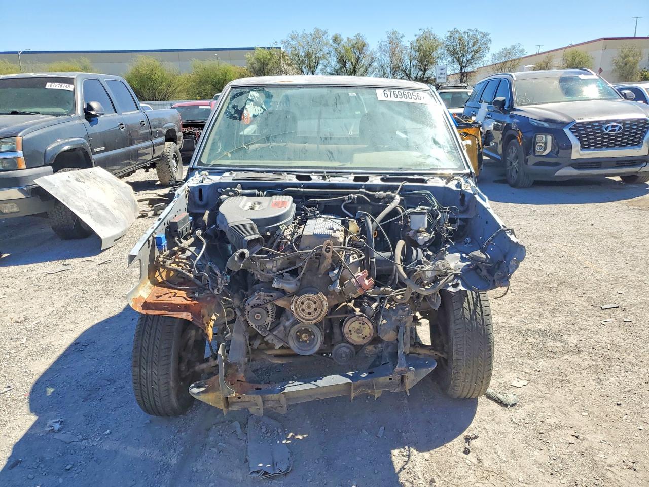 1992 Nissan Truck Base Gray vin: 1N6SD11S1NC338755