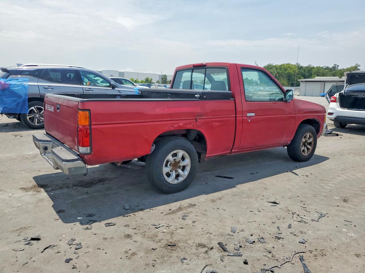 1997 Nissan Truck Base Red vin: 1N6SD11S1VC402356