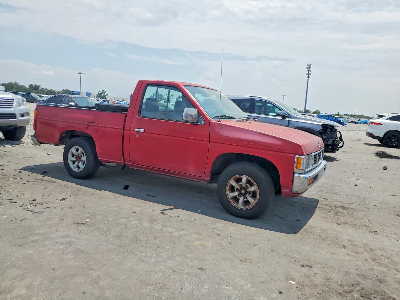 1997 Nissan Truck Base Red vin: 1N6SD11S1VC402356