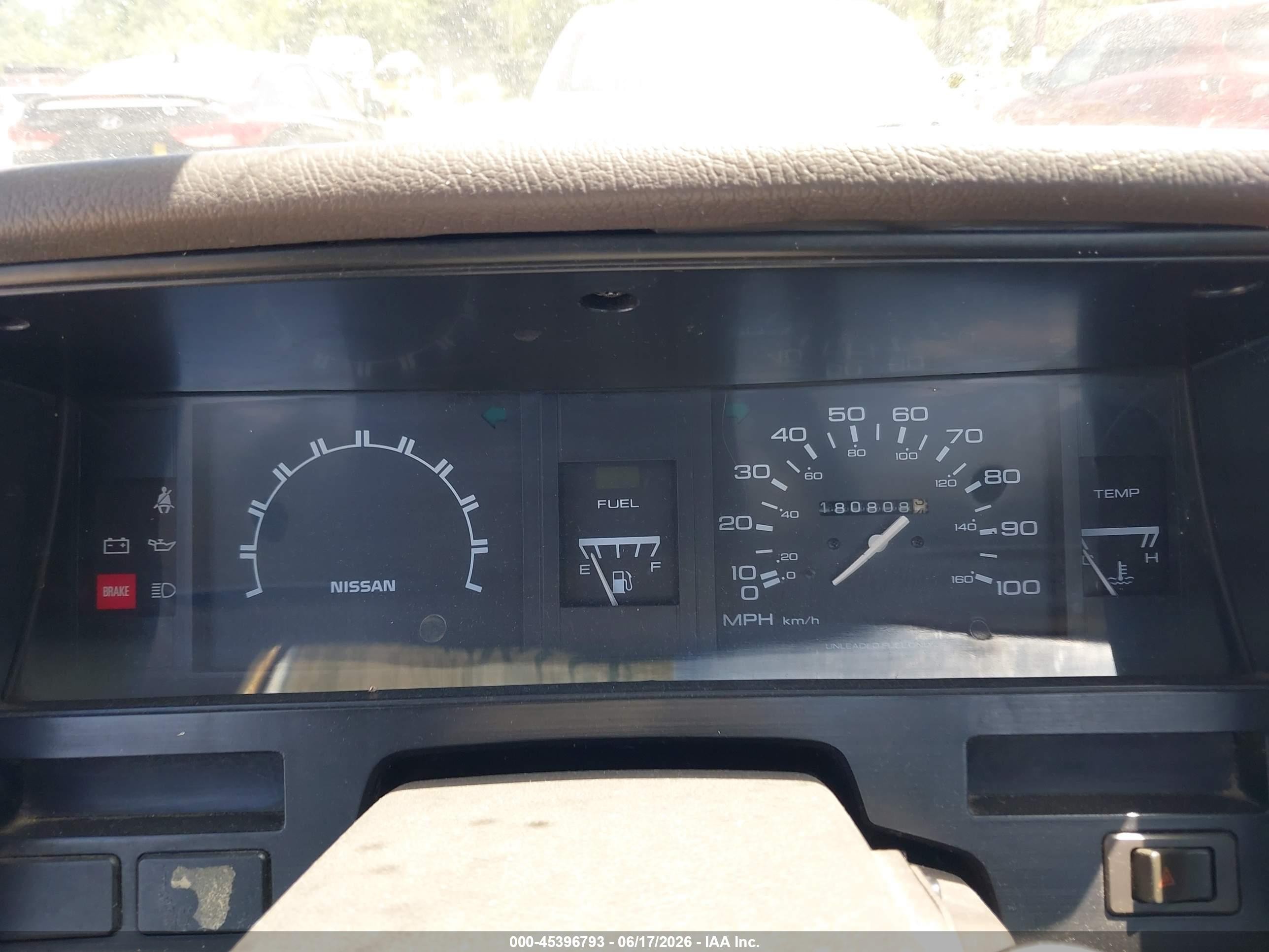 1990 Nissan D21 Short Bed Gray vin: 1N6SD11S2LC424931
