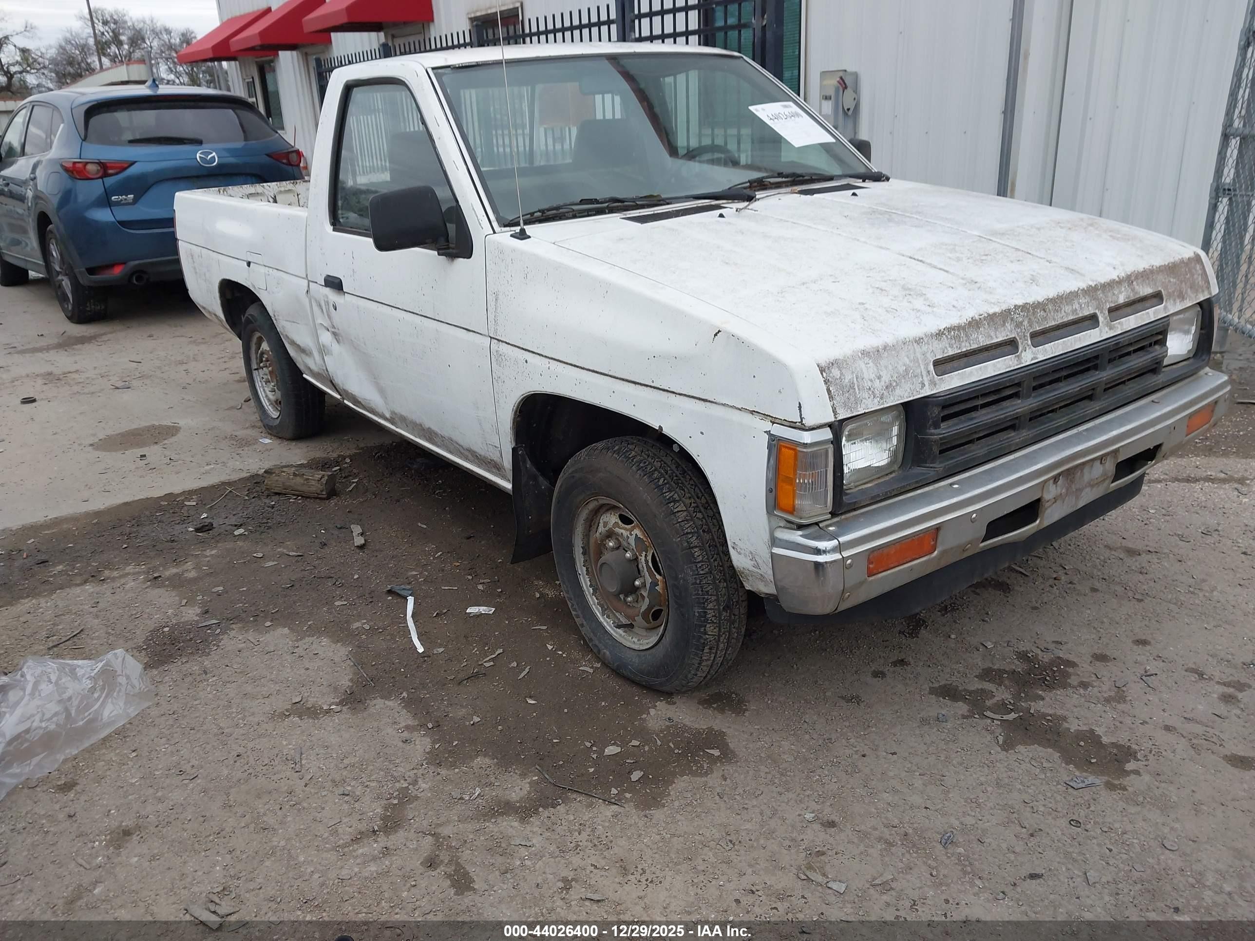 1991 Nissan Truck Short Wheelbase White vin: 1N6SD11S2MC402297