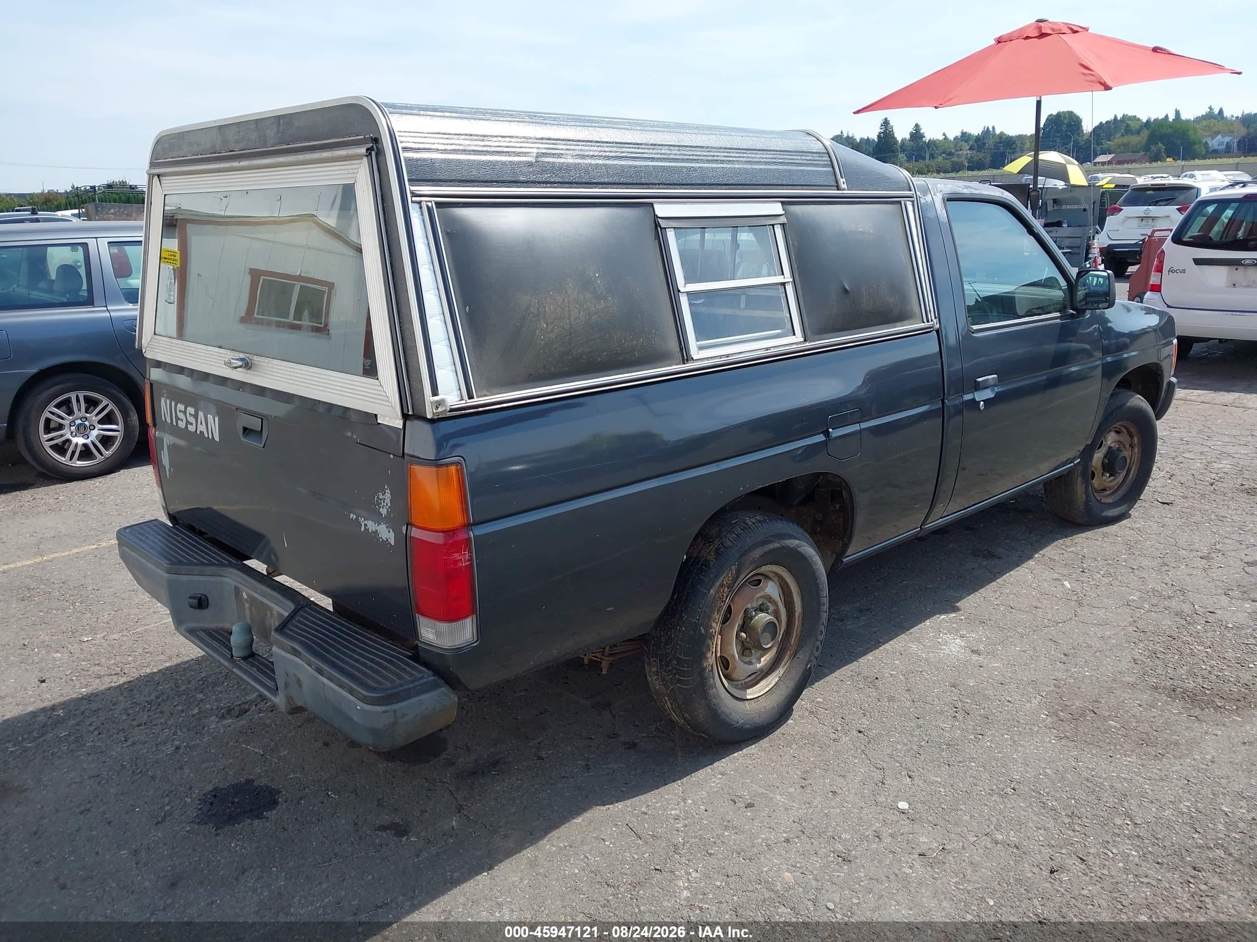 1993 Nissan Truck Short Wheelbase Gray vin: 1N6SD11S2PC396859
