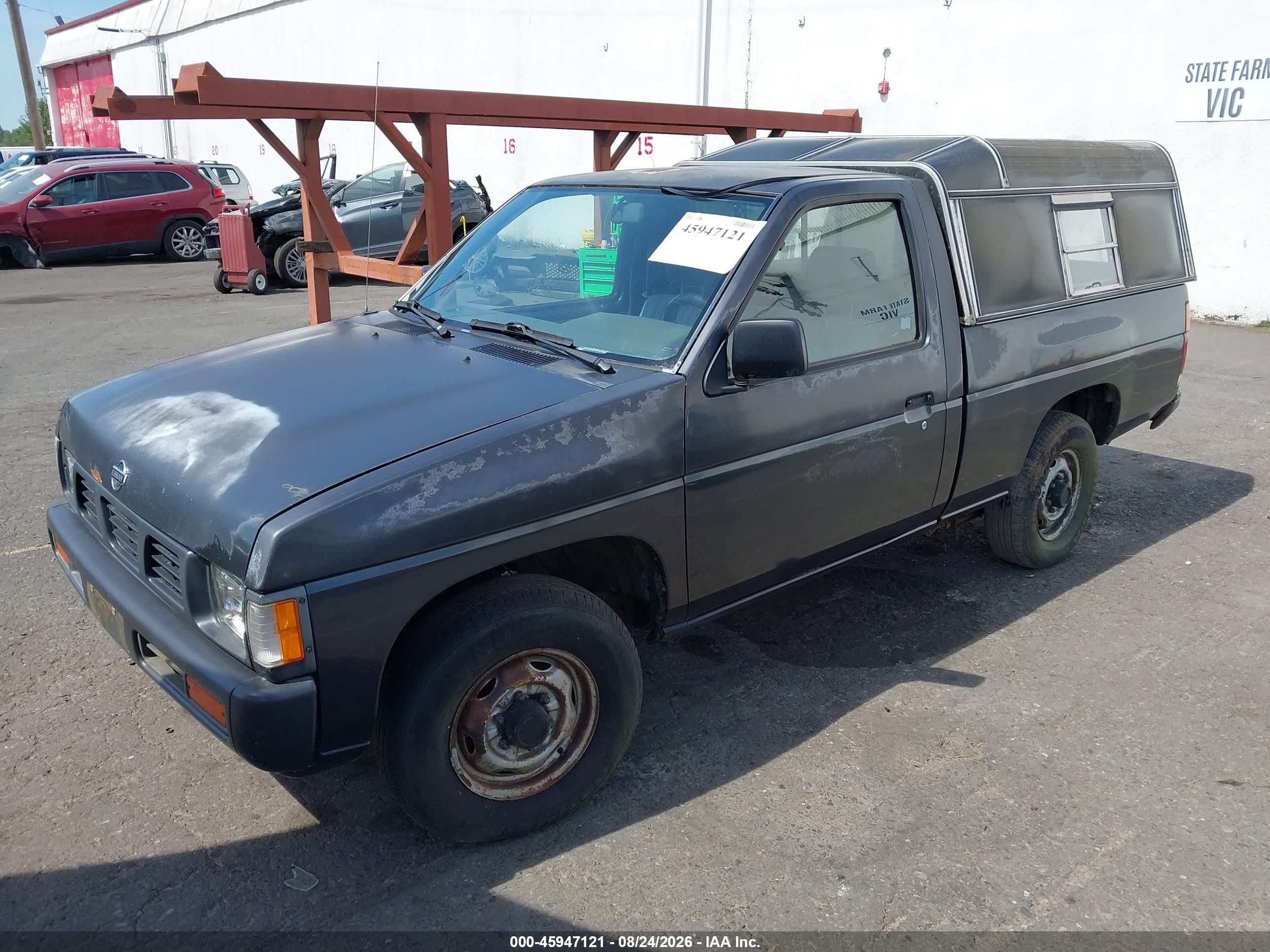 1993 Nissan Truck Short Wheelbase Gray vin: 1N6SD11S2PC396859