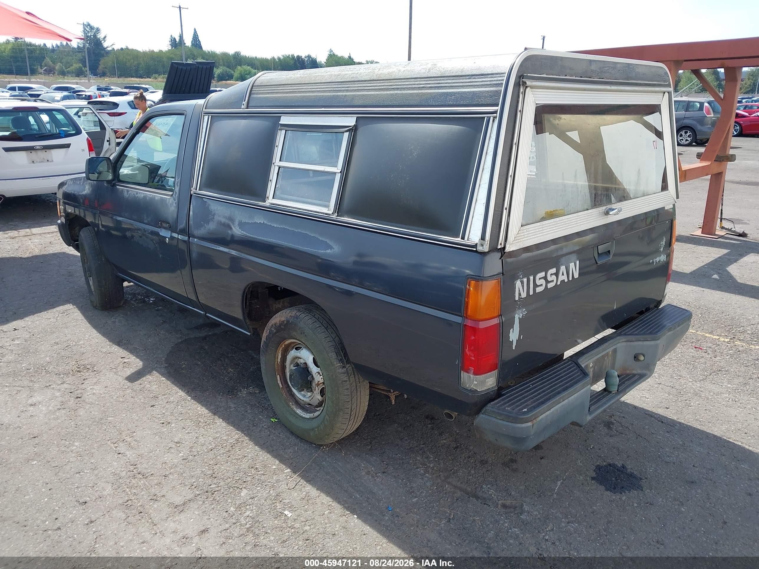 1993 Nissan Truck Short Wheelbase Gray vin: 1N6SD11S2PC396859