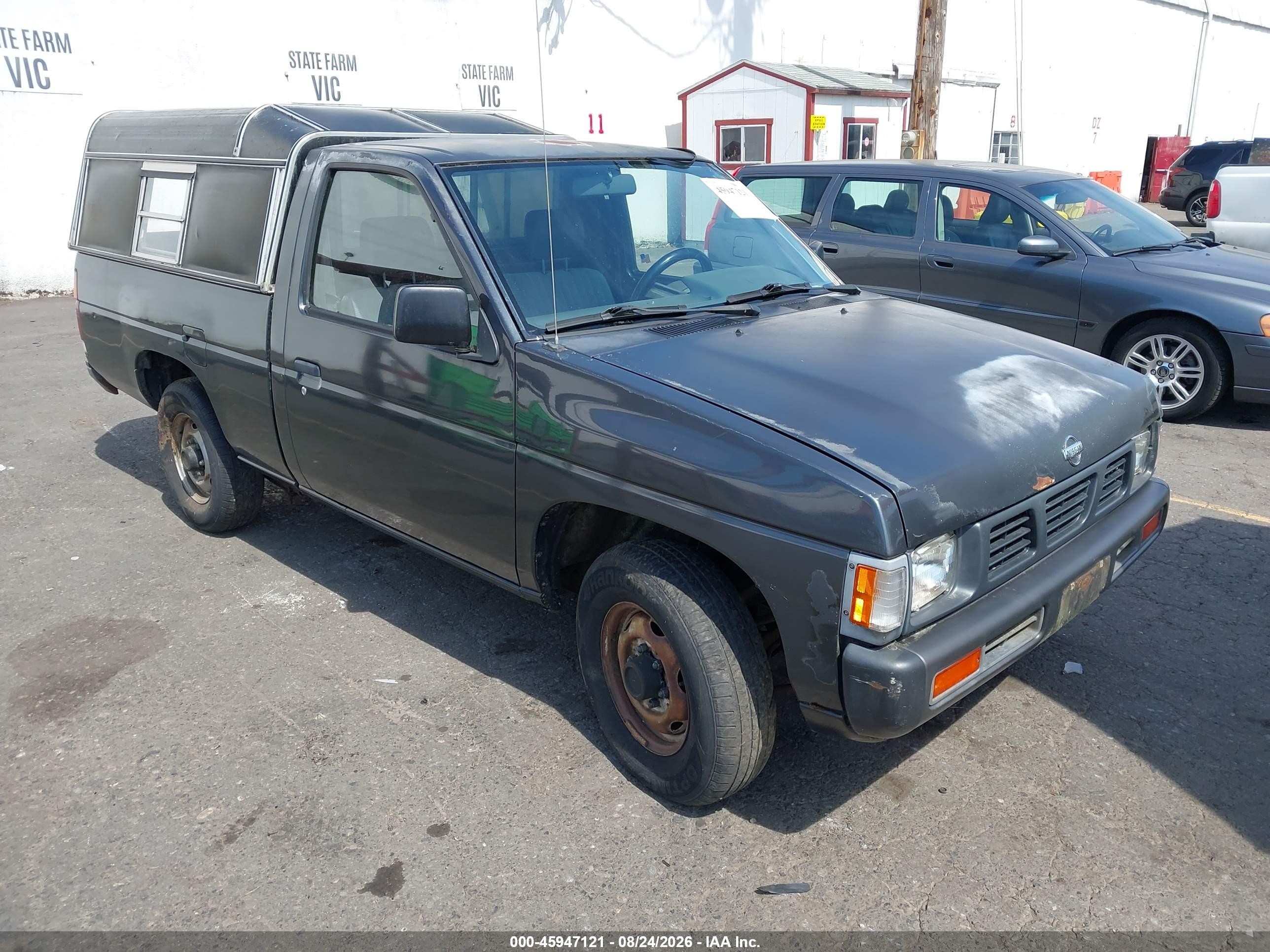 1993 Nissan Truck Short Wheelbase Gray vin: 1N6SD11S2PC396859