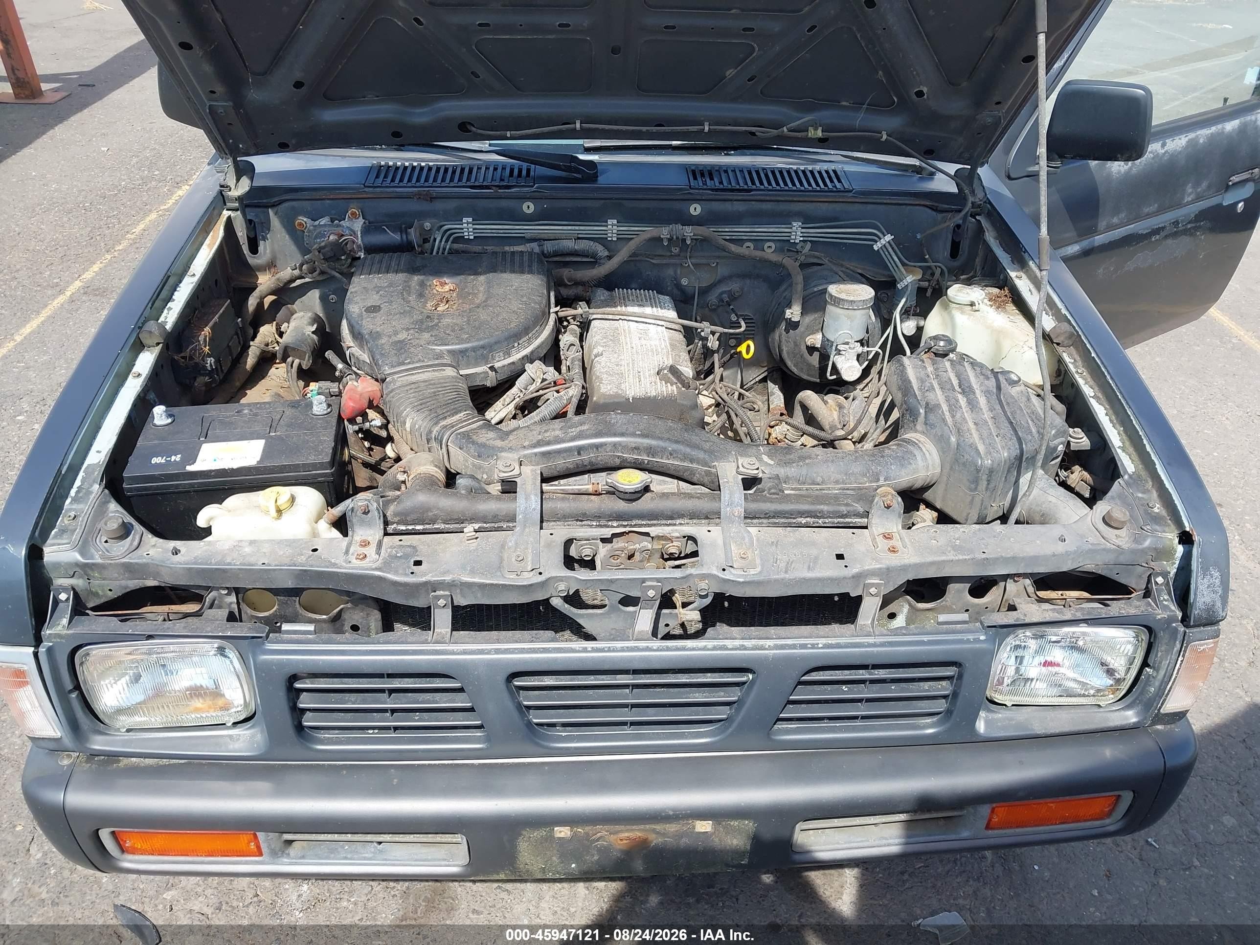 1993 Nissan Truck Short Wheelbase Gray vin: 1N6SD11S2PC396859