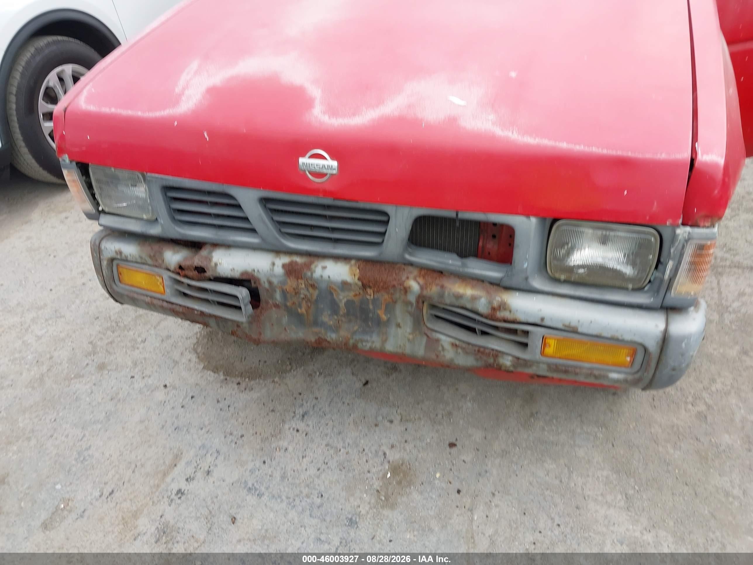 1995 Nissan Truck E/xe Red vin: 1N6SD11S2SC399253