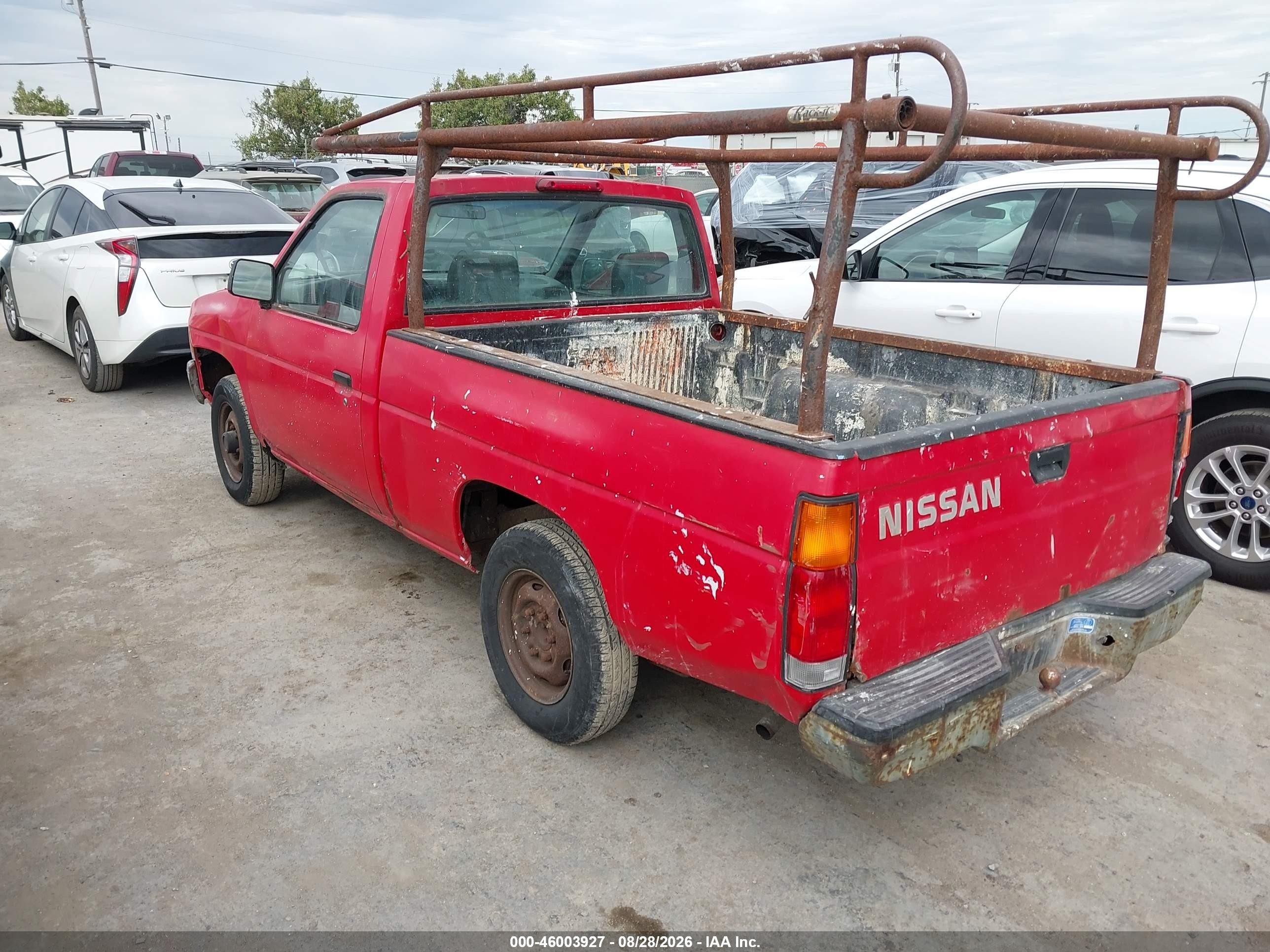 1995 Nissan Truck E/xe Red vin: 1N6SD11S2SC399253
