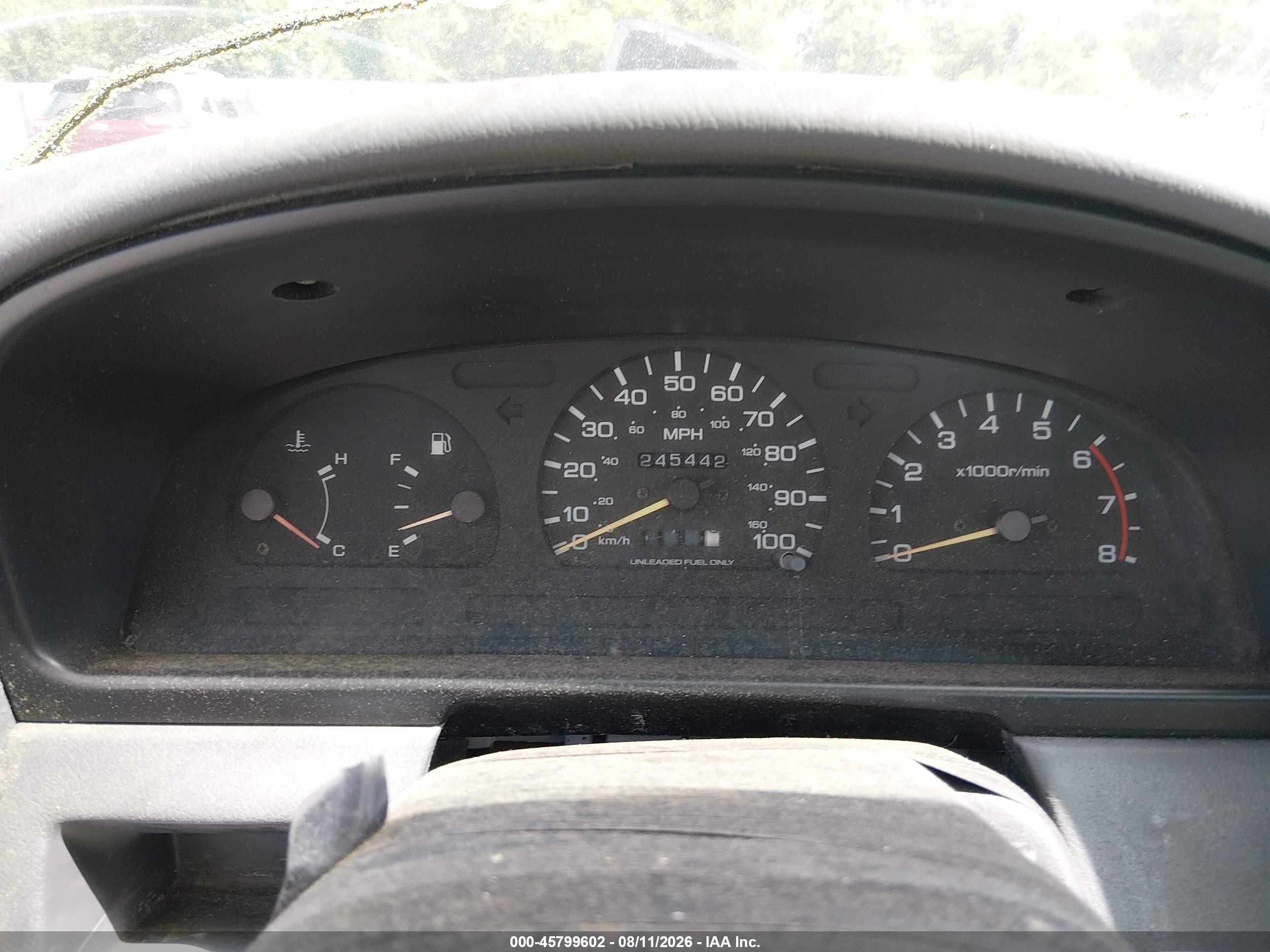 1995 Nissan Truck E/xe Black vin: 1N6SD11S2SC428086