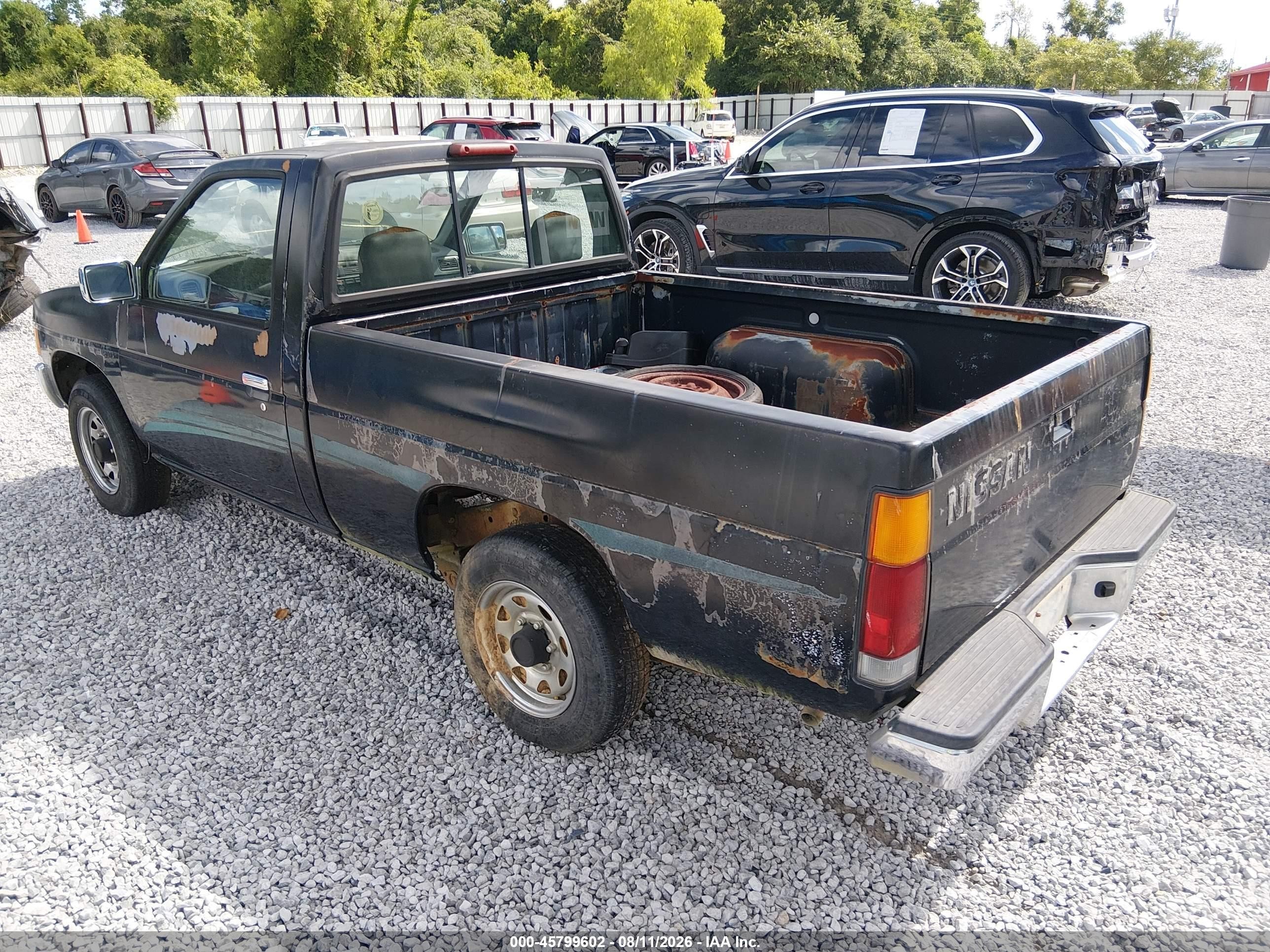 1995 Nissan Truck E/xe Black vin: 1N6SD11S2SC428086