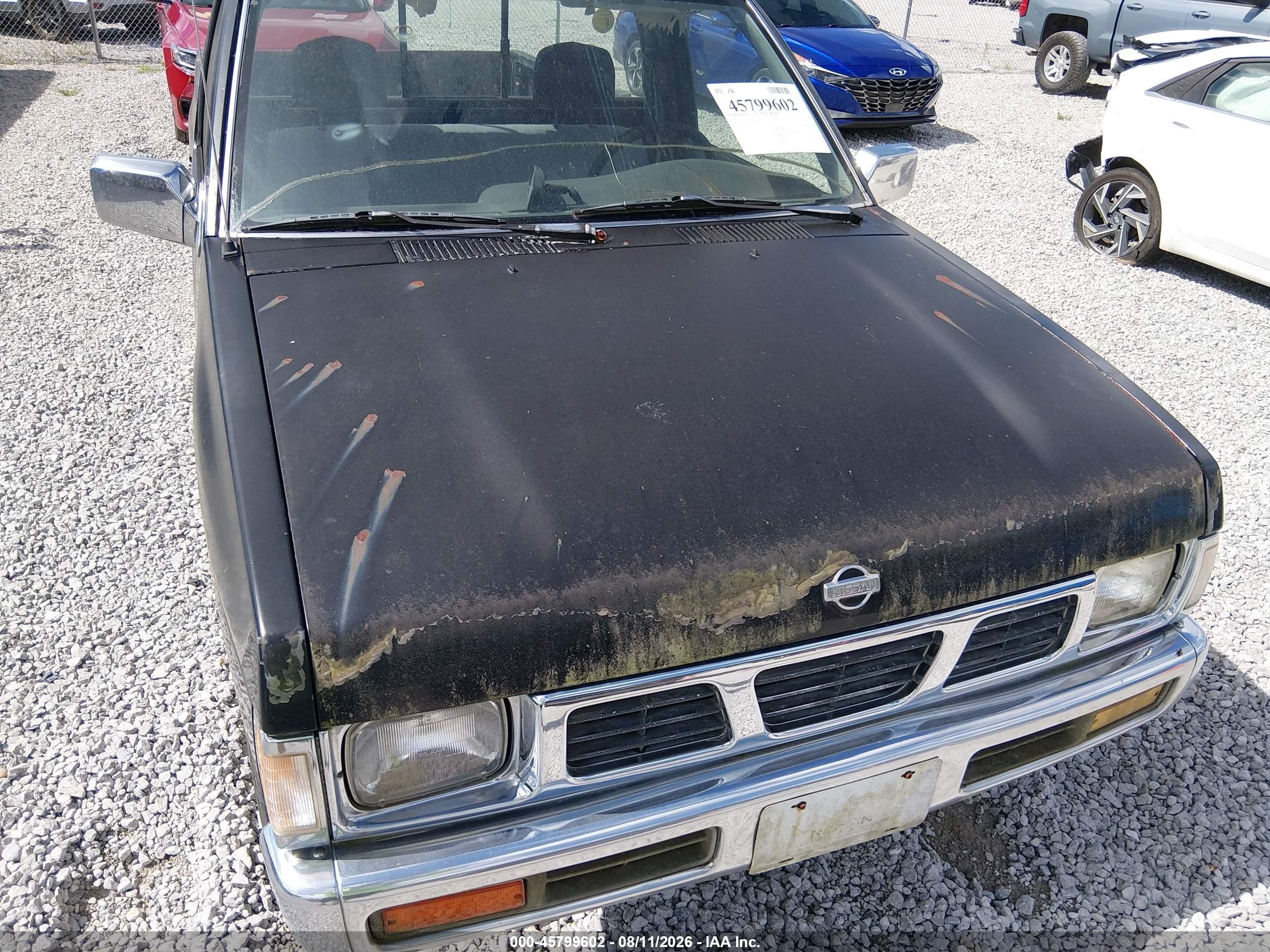 1995 Nissan Truck E/xe Black vin: 1N6SD11S2SC428086