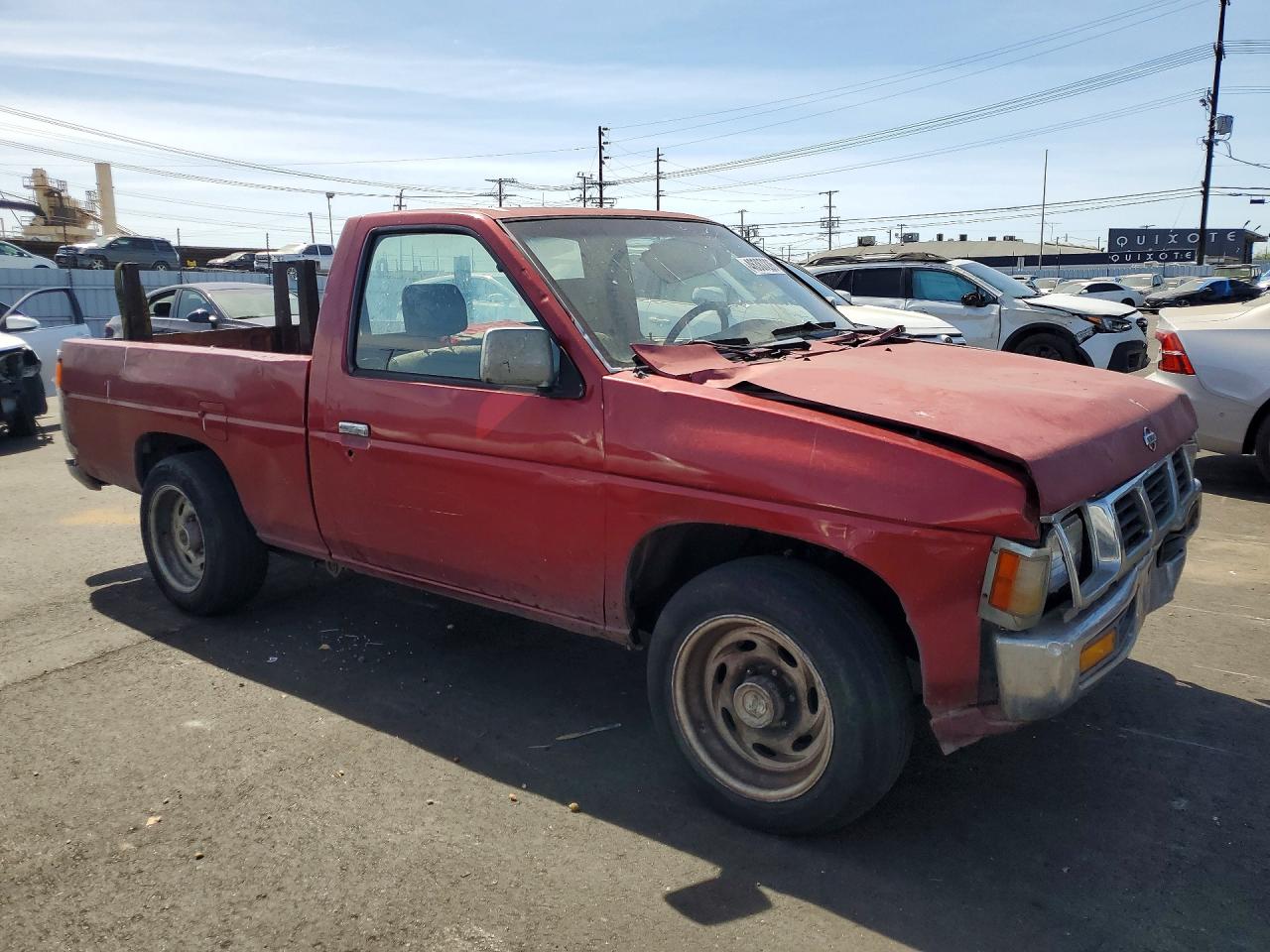 1996 Nissan Truck Base Red vin: 1N6SD11S2TC317281
