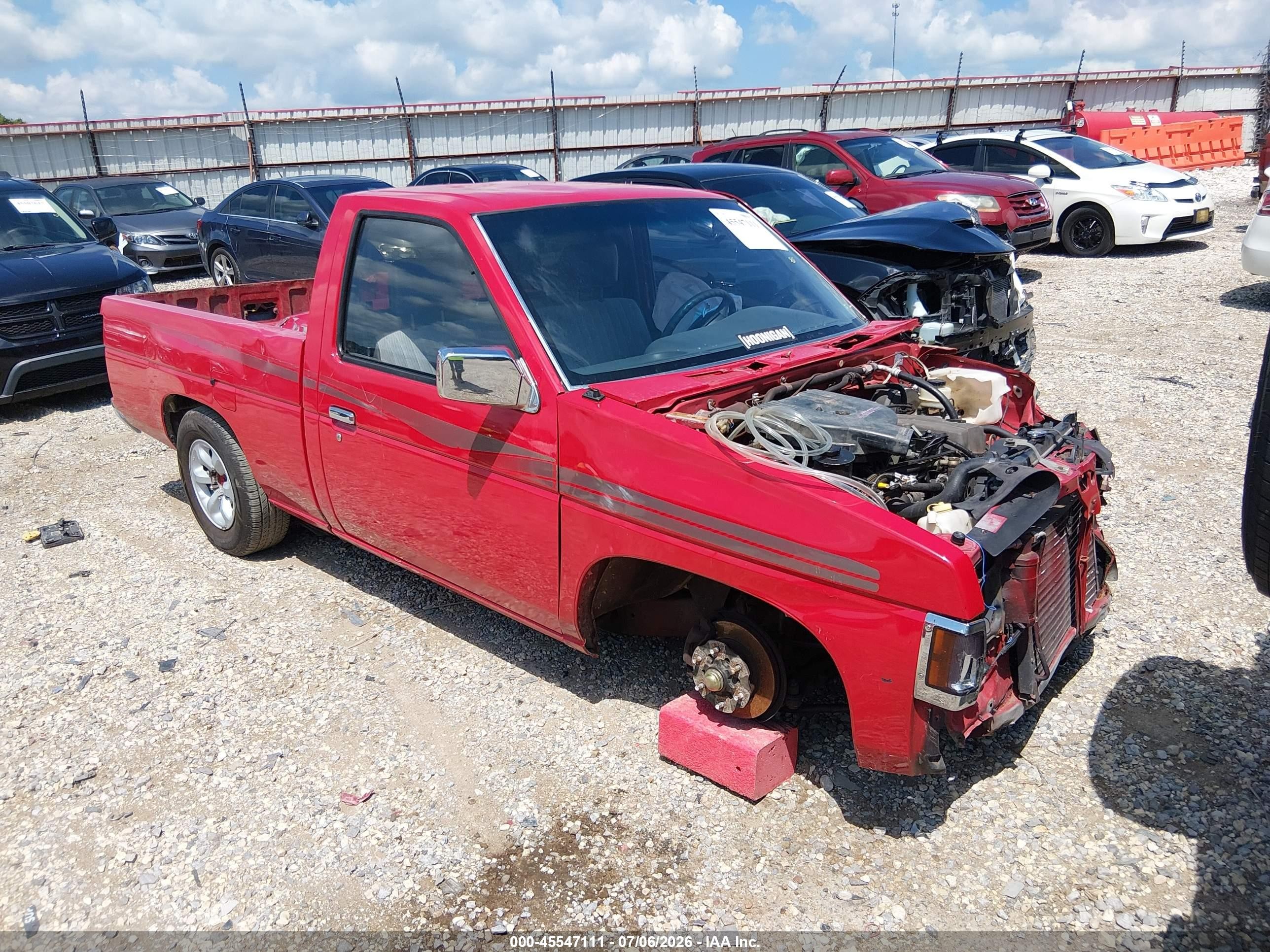 1997 Nissan 4x2 Truck Xe Red vin: 1N6SD11S2VC351479